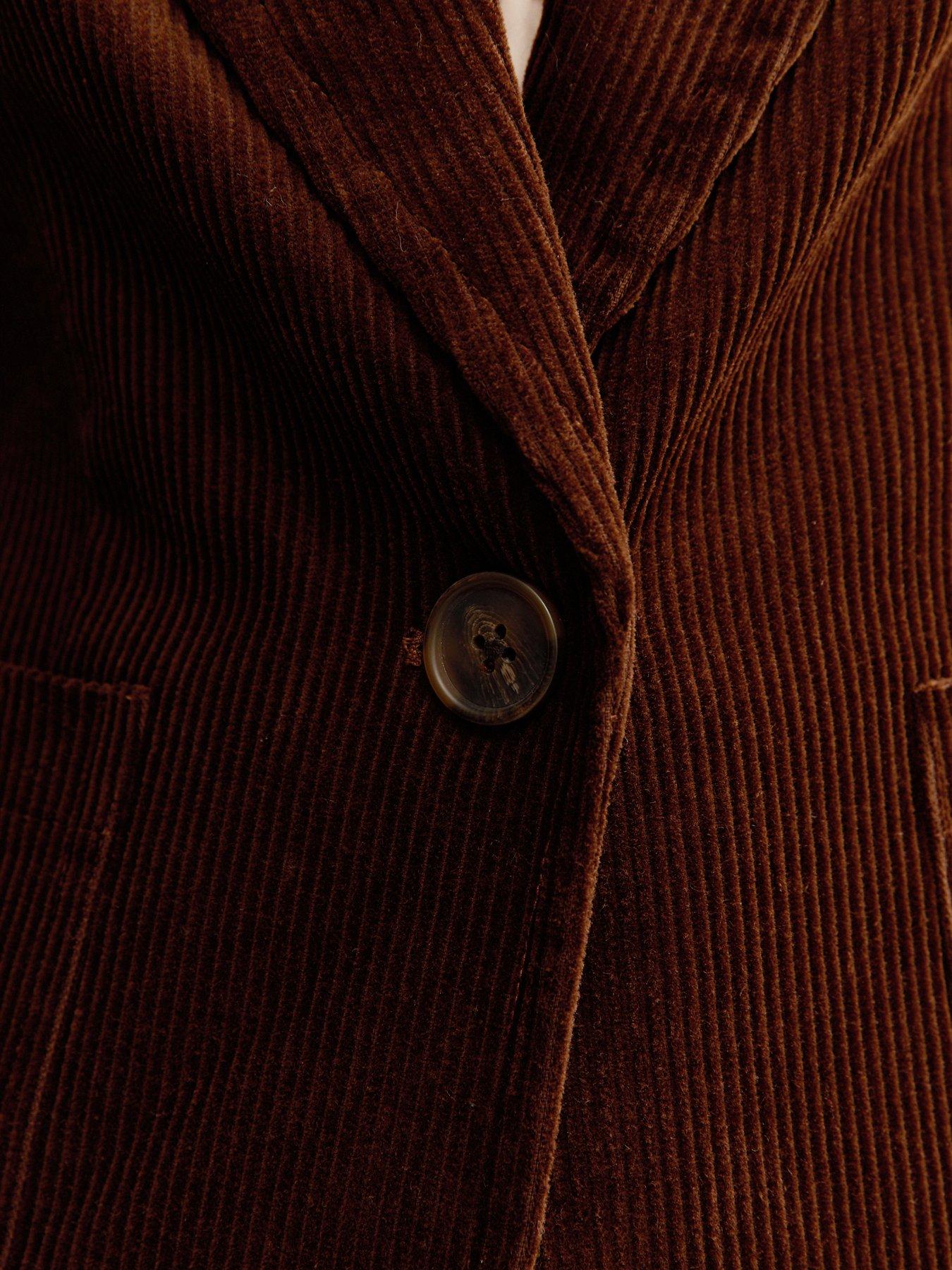 new-look-corduroy-single-breasted-blazer-browndetail