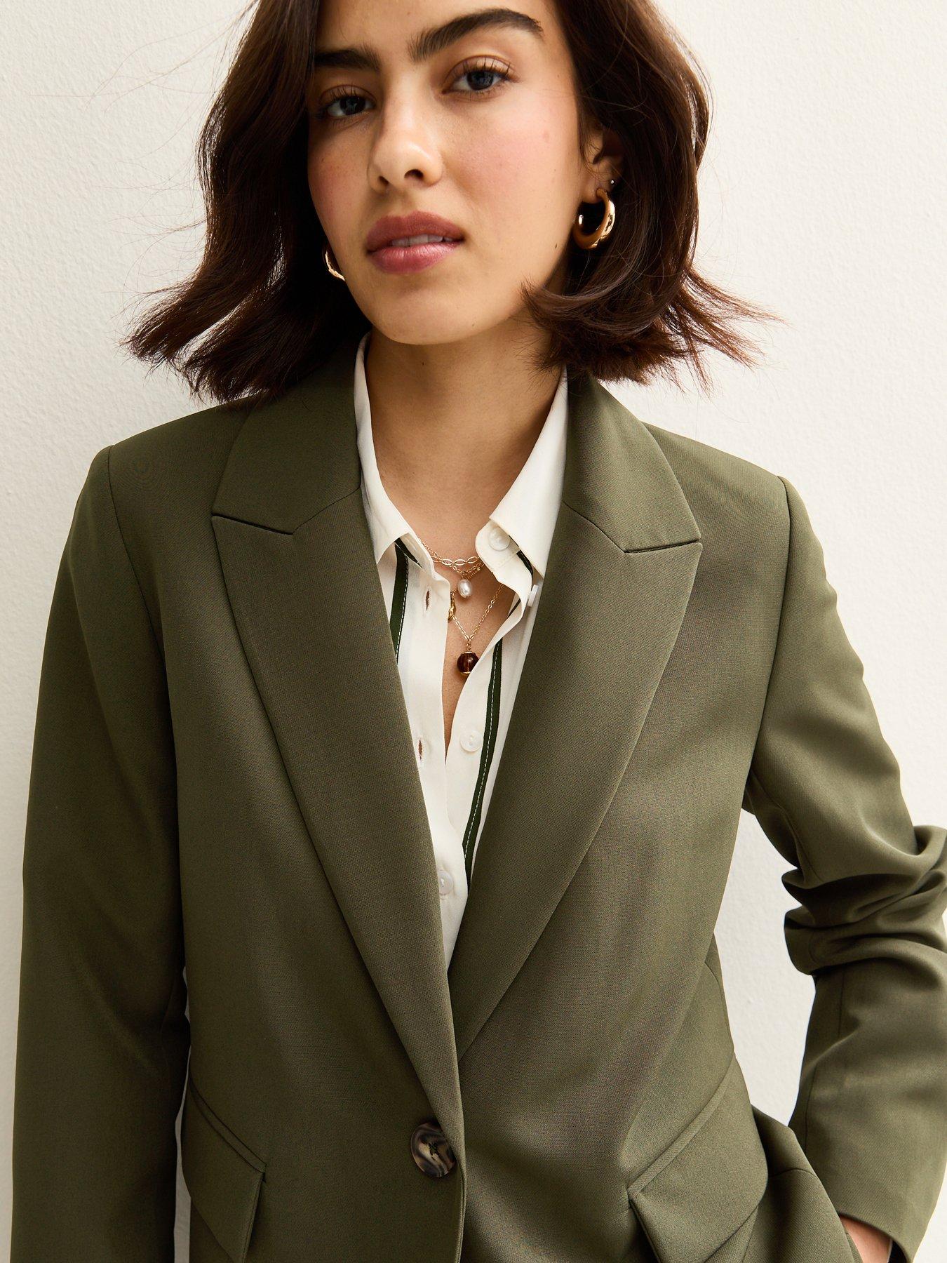 new-look-single-breasted-blazer-jacket-khakidetail