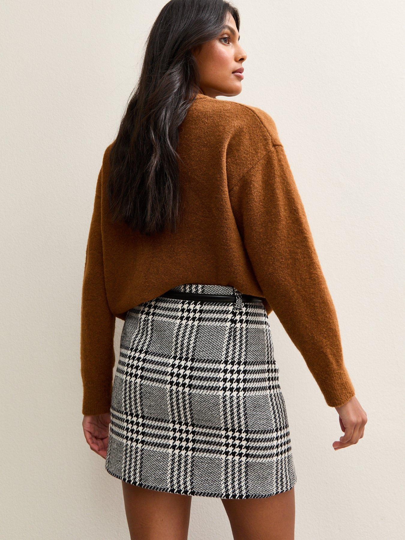 new-look-checked-belted-mini-skirt-printstillFront