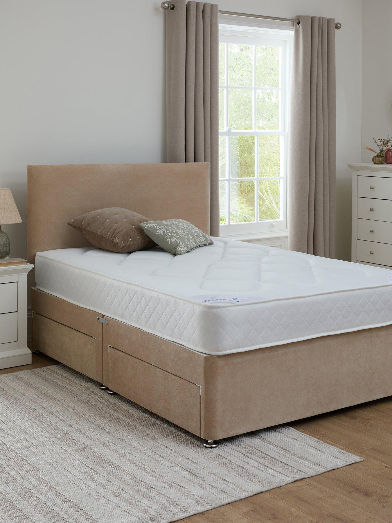 Image 1 of 7 of Shire Beds Tivoli Quilted Comfort&nbsp;Divan&nbsp;- FSC&reg; Certified