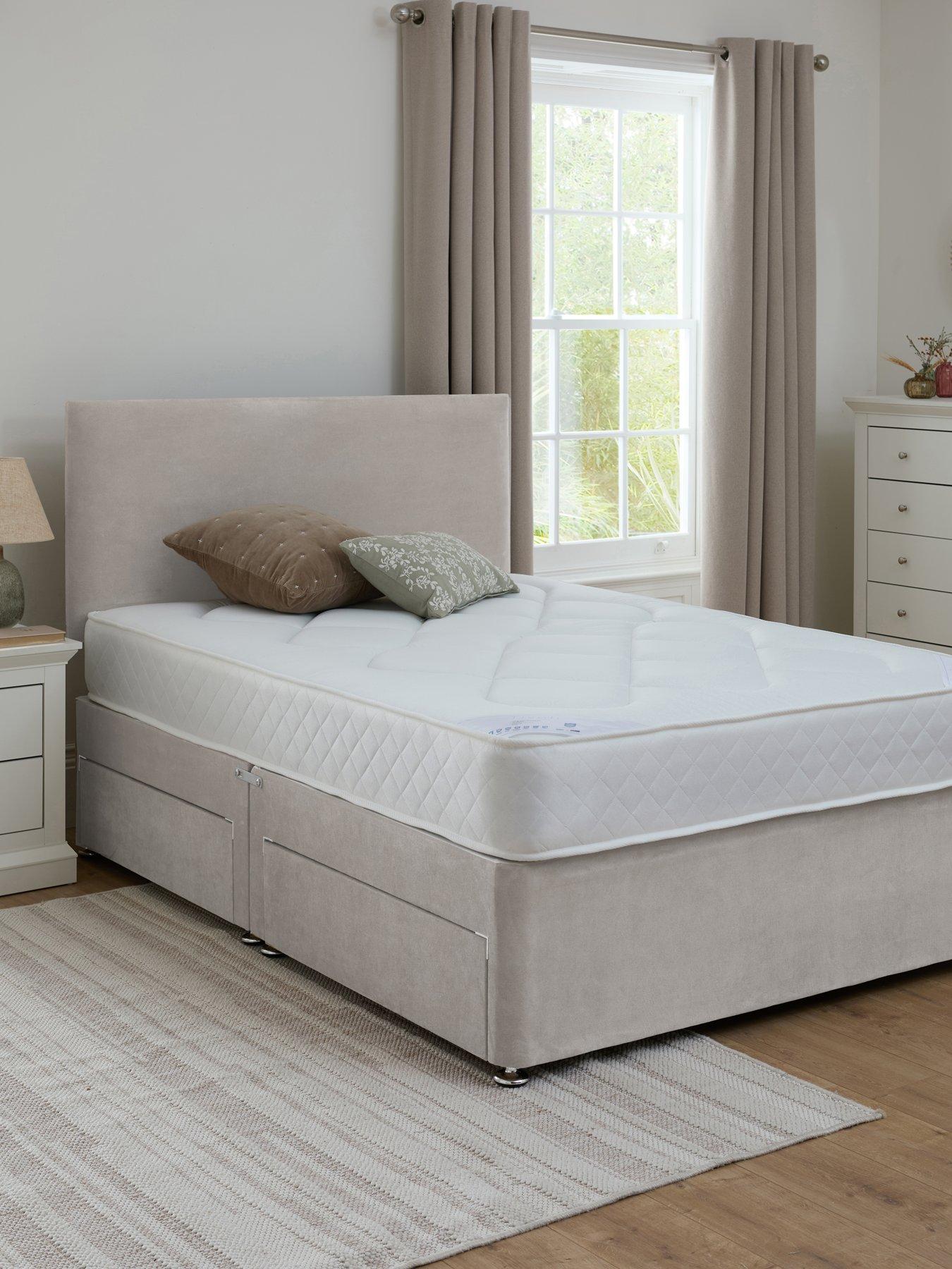 Shire Beds Tivoli Quilted Comfort Divan - FSC® Certified