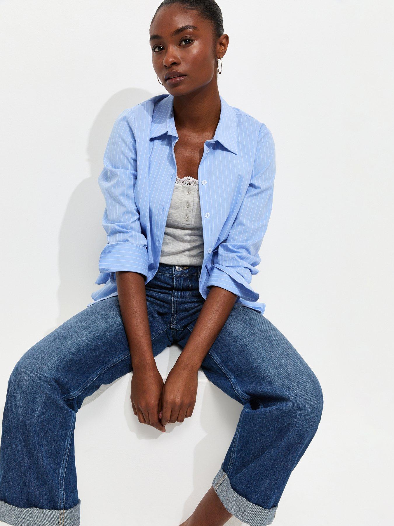 new-look-turn-up-cuff-wide-leg-jeans-blue