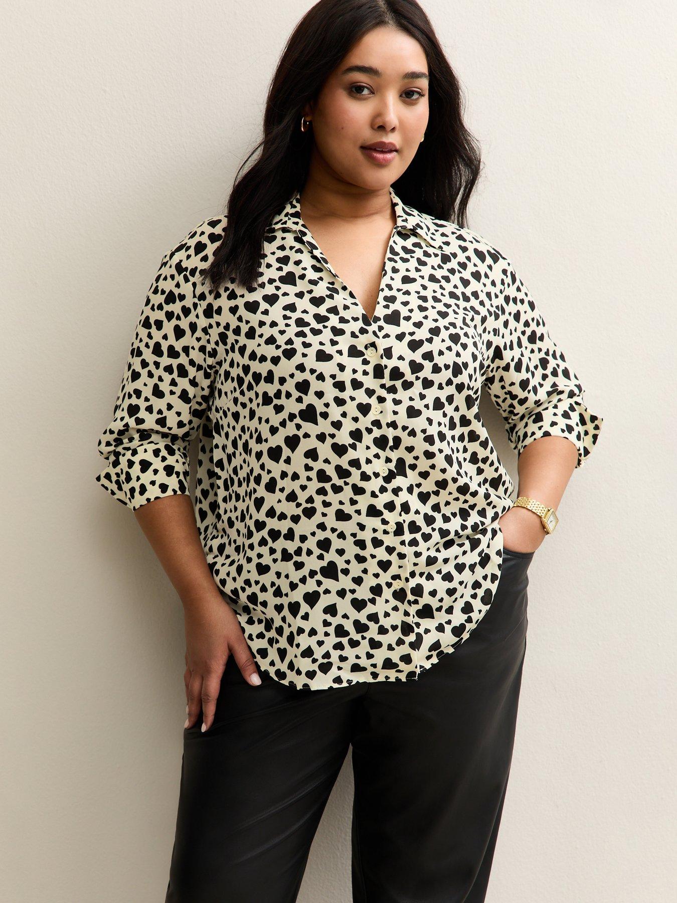 new-look-curves-heart-print-shirt-whiteoutfit
