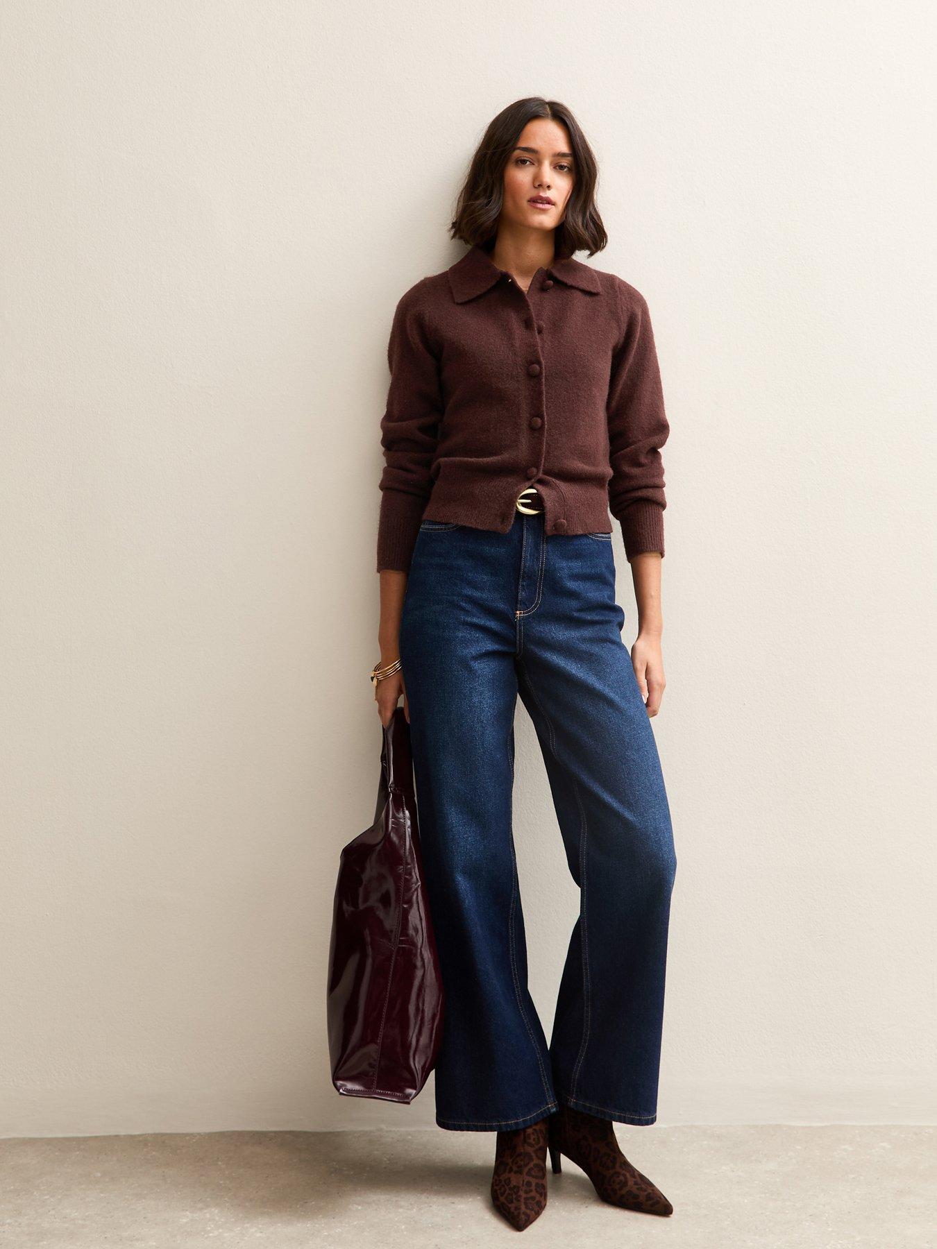 new-look-midweight-knit-collared-cardigan-burgundyback