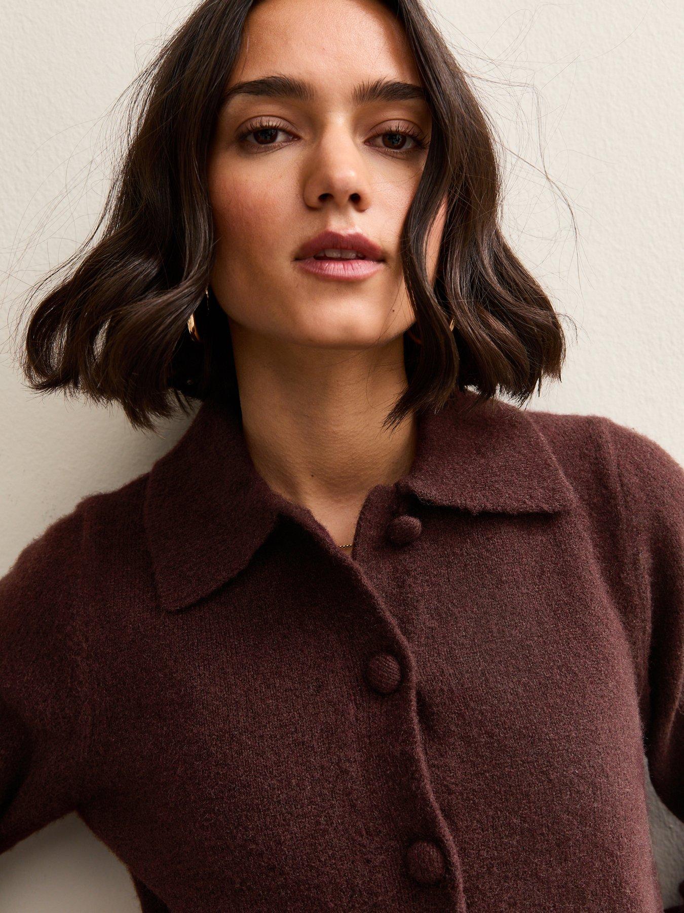 new-look-midweight-knit-collared-cardigan-burgundydetail