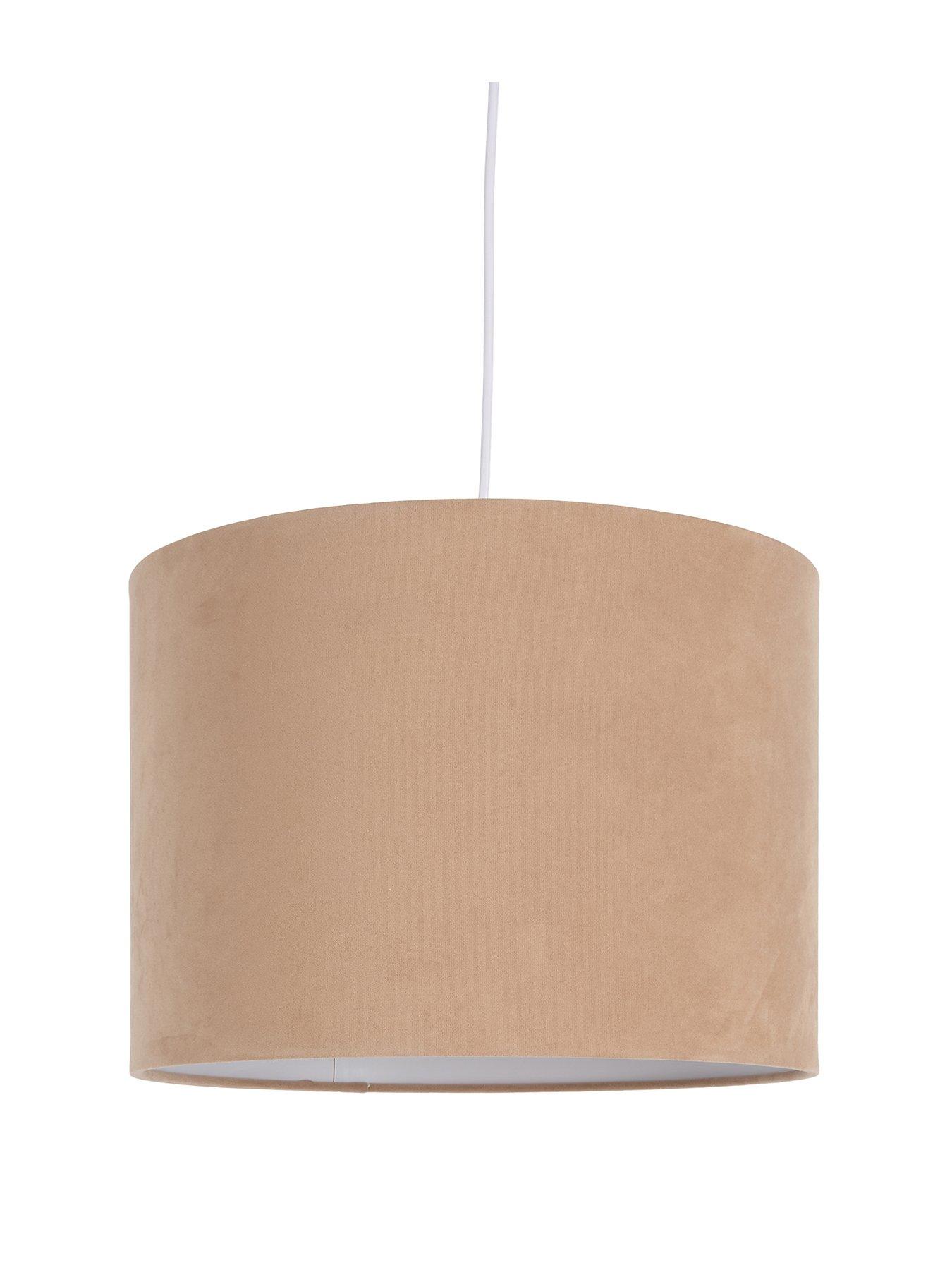Image 2 of 3 of The Very Collection Langley Velvet Easy Fit Shade 35cm