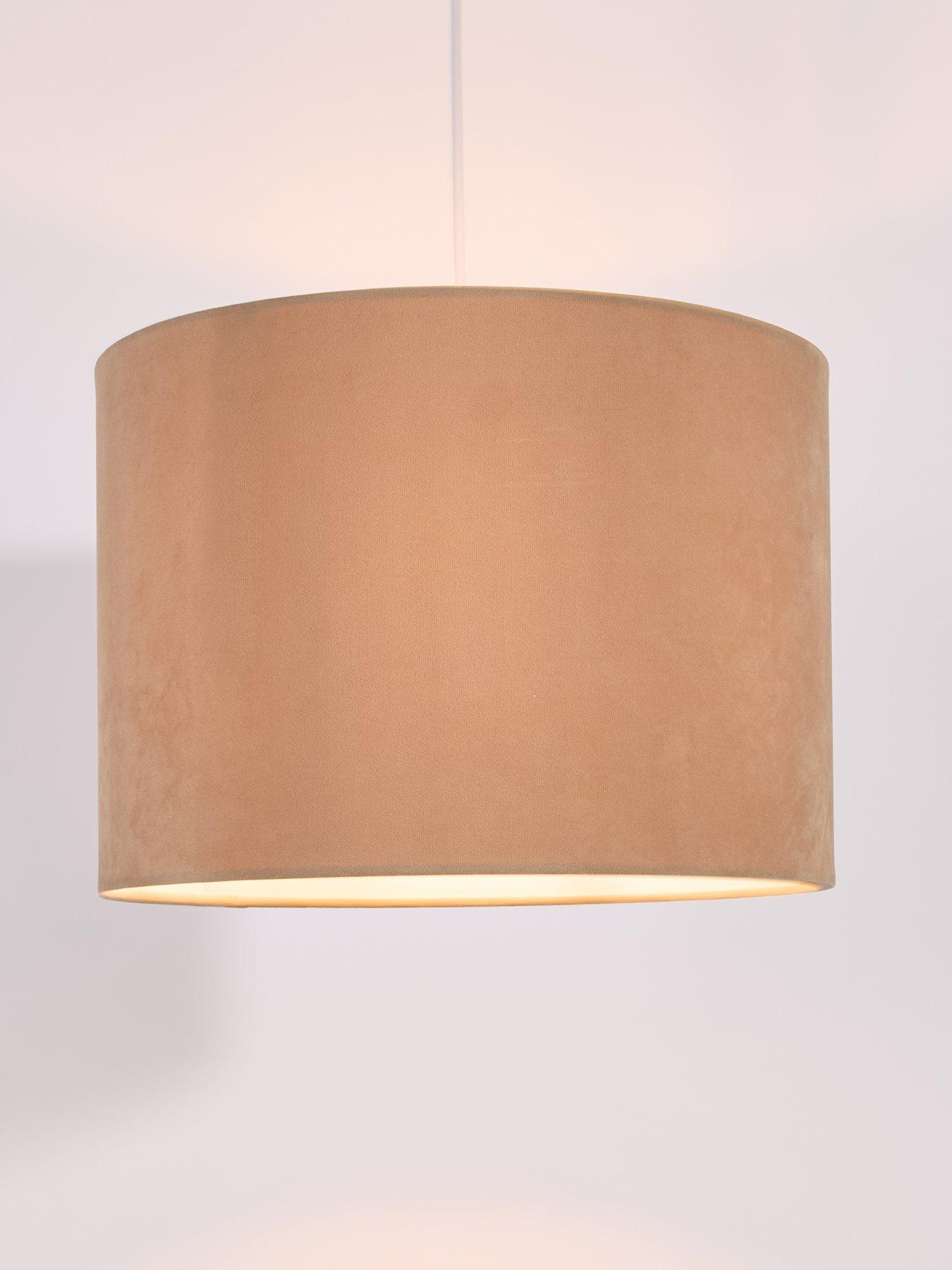 Image 3 of 3 of The Very Collection Langley Velvet Easy Fit Shade 35cm