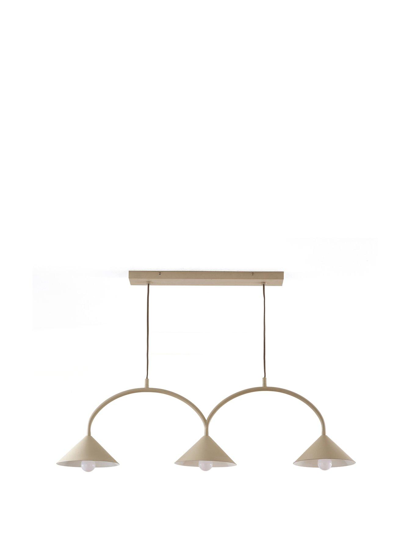 Image 2 of 6 of The Very Collection 3 Lighting Conical Pendant Bar