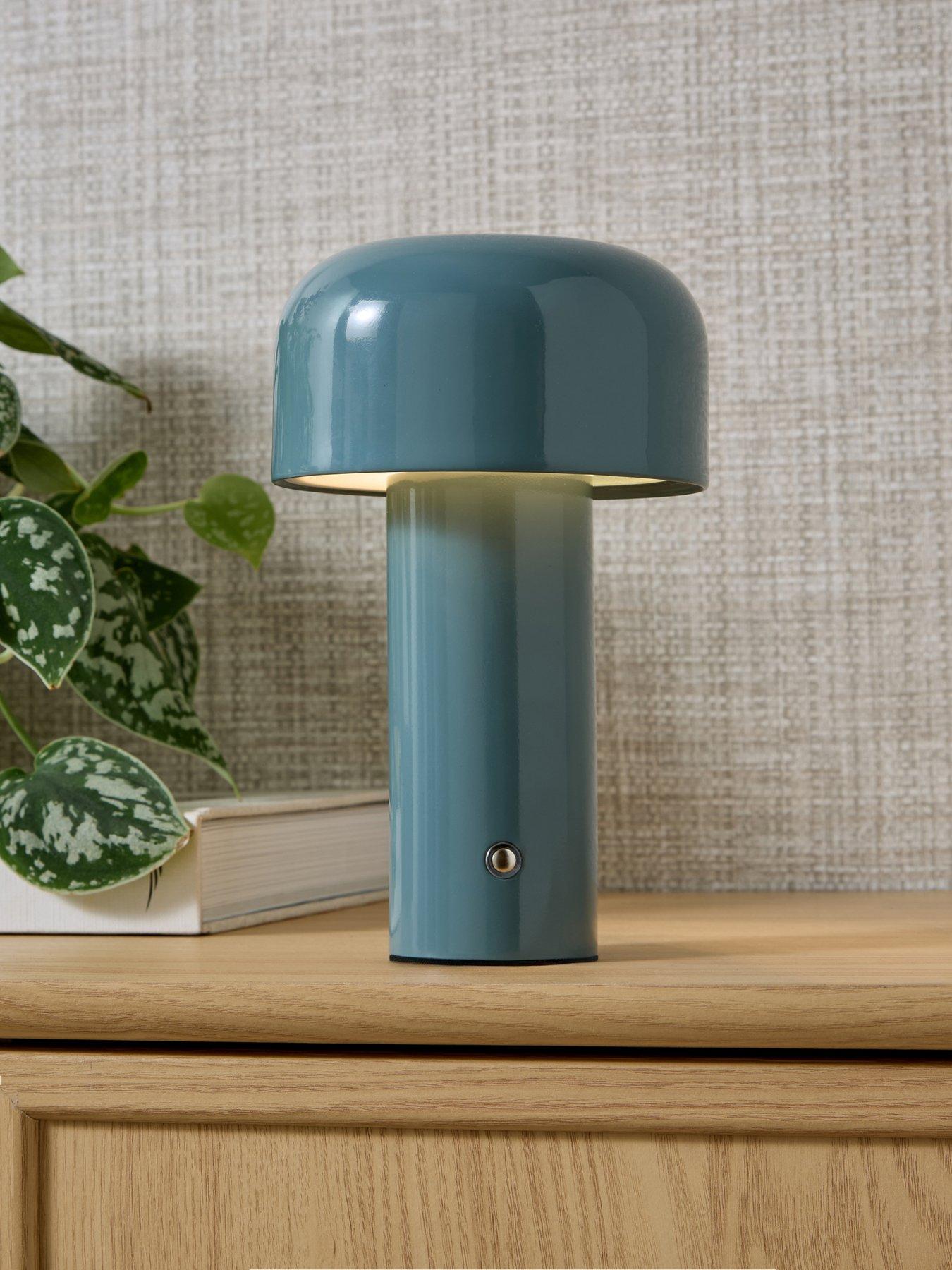 the-very-collection-rechargeable-table-lamp-with-dome-shadefront