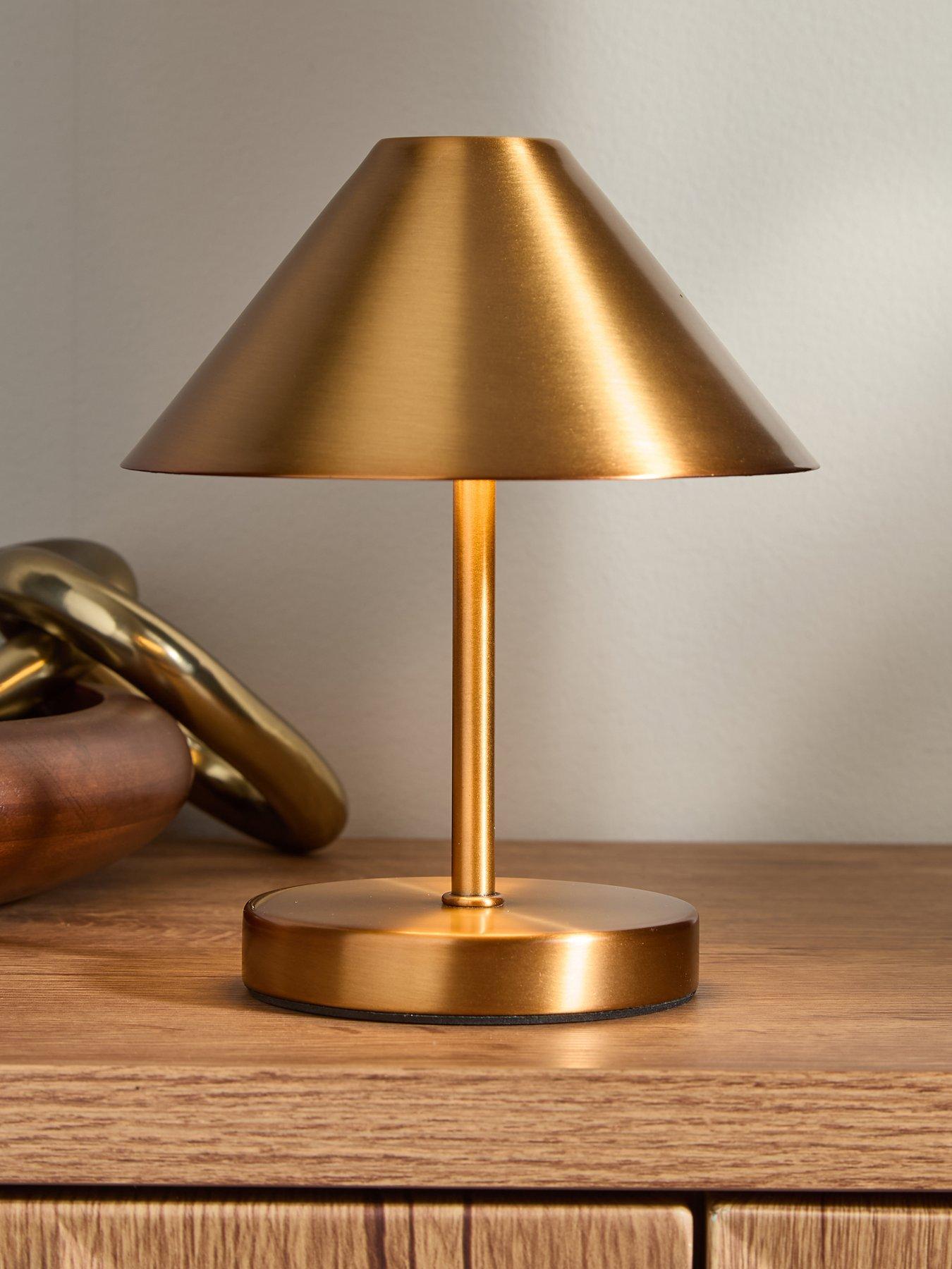 the-very-collection-petite-bronze-re-chargable-table-lampfront