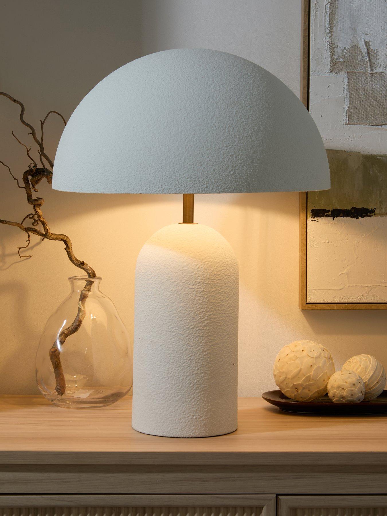 michelle-keegan-home-textured-metal-dome-table-lamp