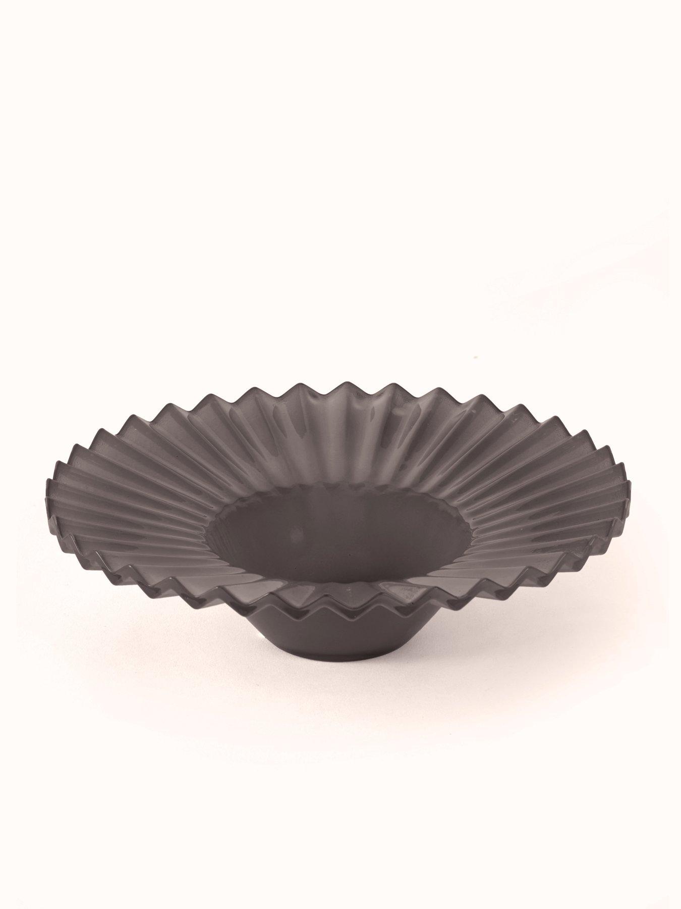Image 3 of 6 of The Very Collection Fluted Fan Deco Bowl