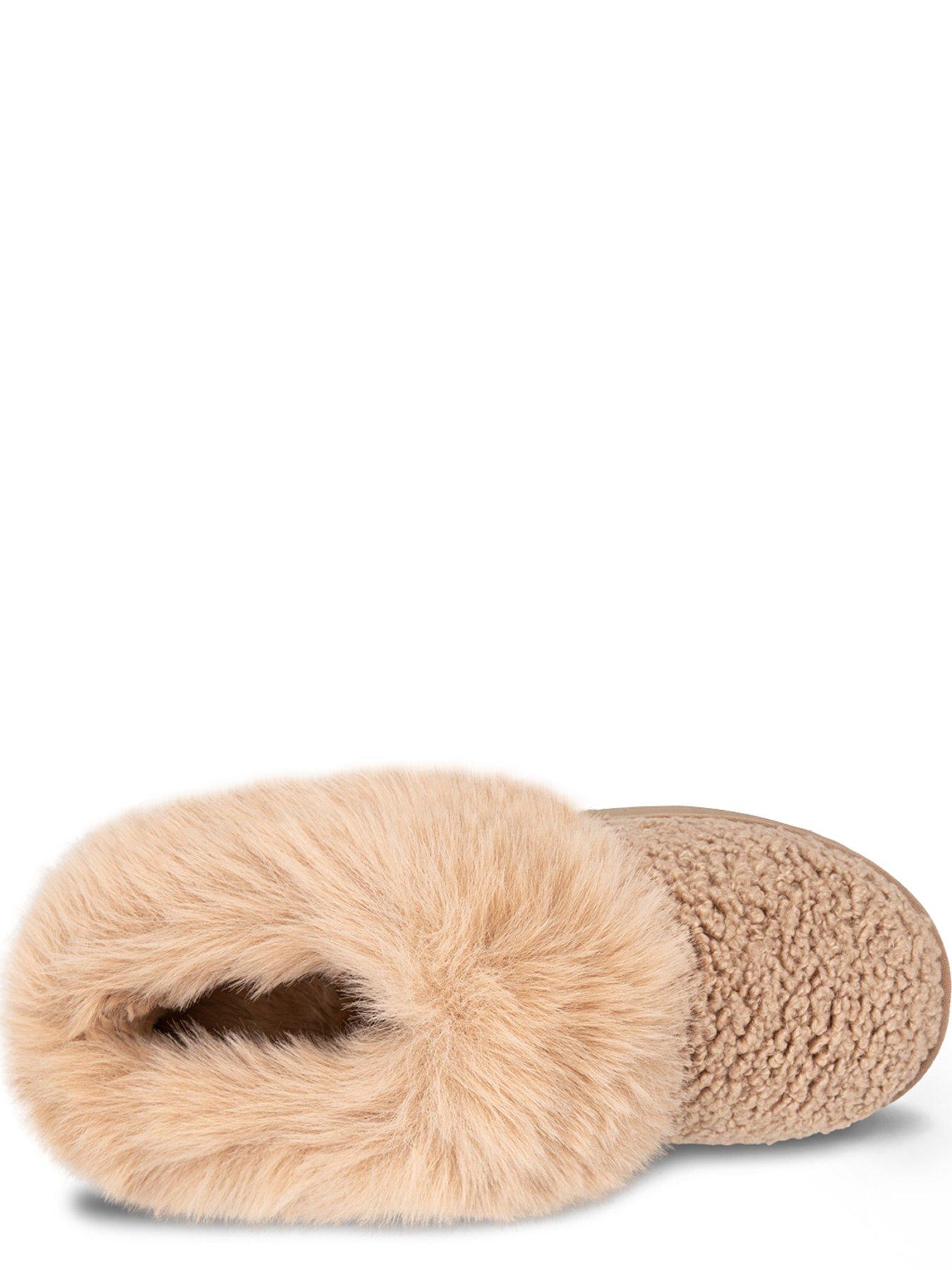 Image 2 of 4 of TOTES Totes Toasties Ladies Icons Textured Mule With Chunky Sole - Camel