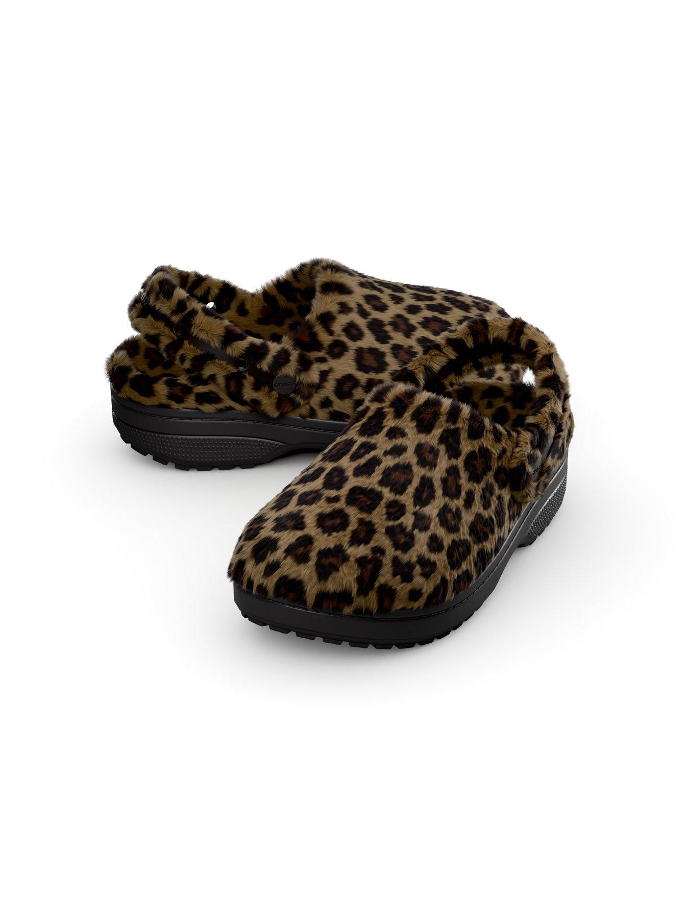 Image 6 of 6 of Crocs Classic Unfurgettable Animal Clog -Sepia/Leopard