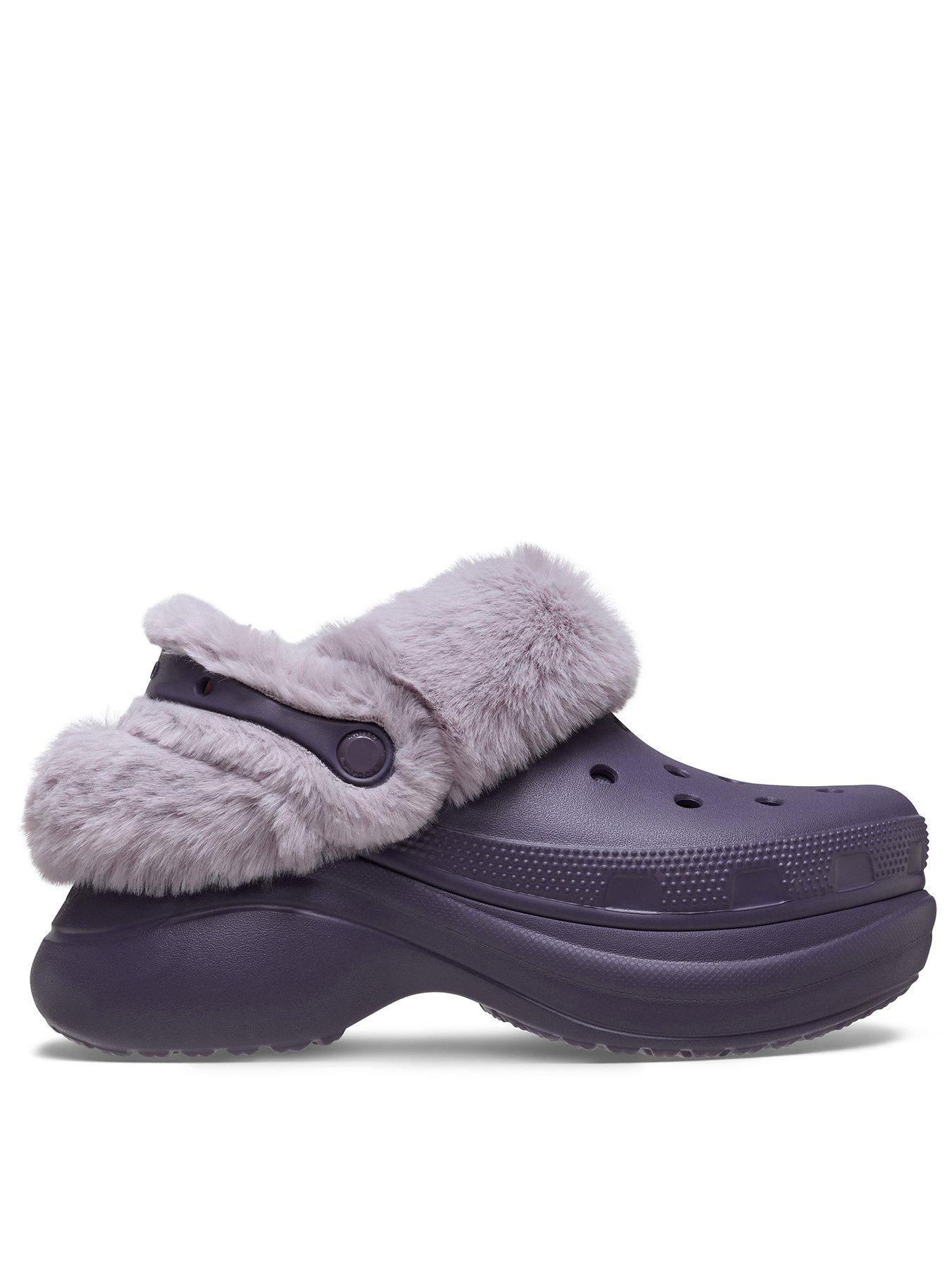 Image 1 of 5 of Crocs Bae Lined Clog - Nightshade Purple