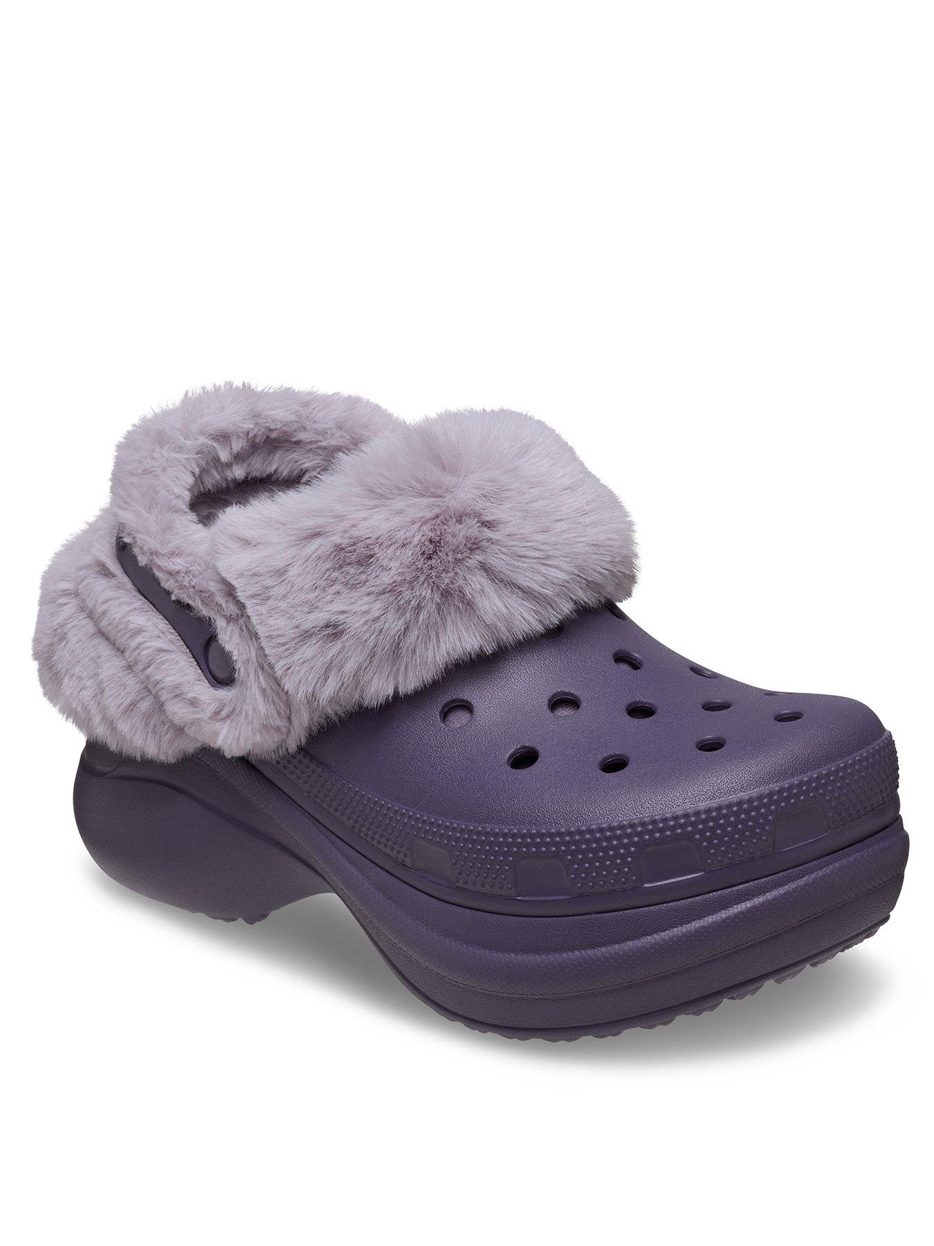 Image 2 of 5 of Crocs Bae Lined Clog - Nightshade Purple