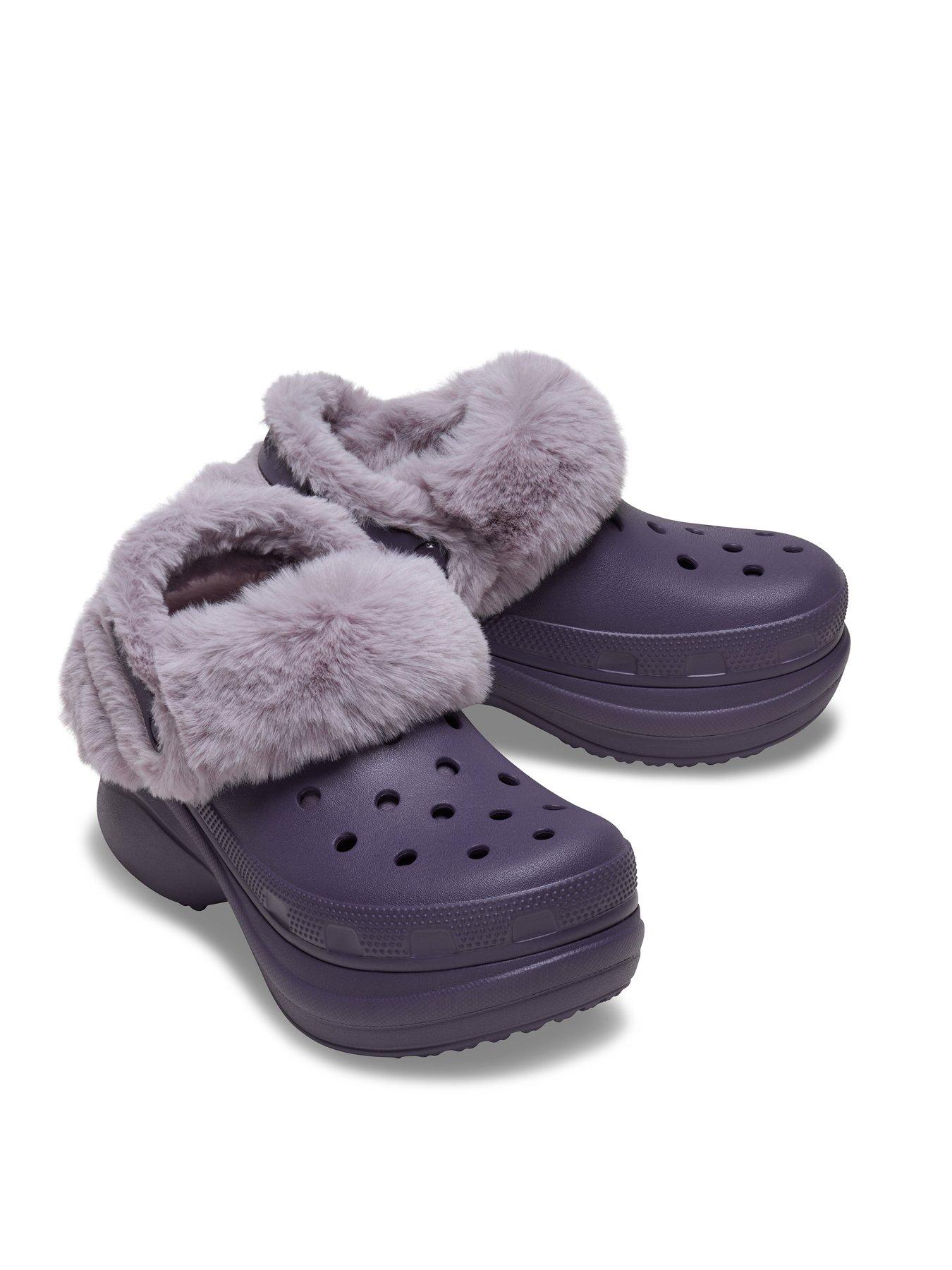 Image 5 of 5 of Crocs Bae Lined Clog - Nightshade Purple