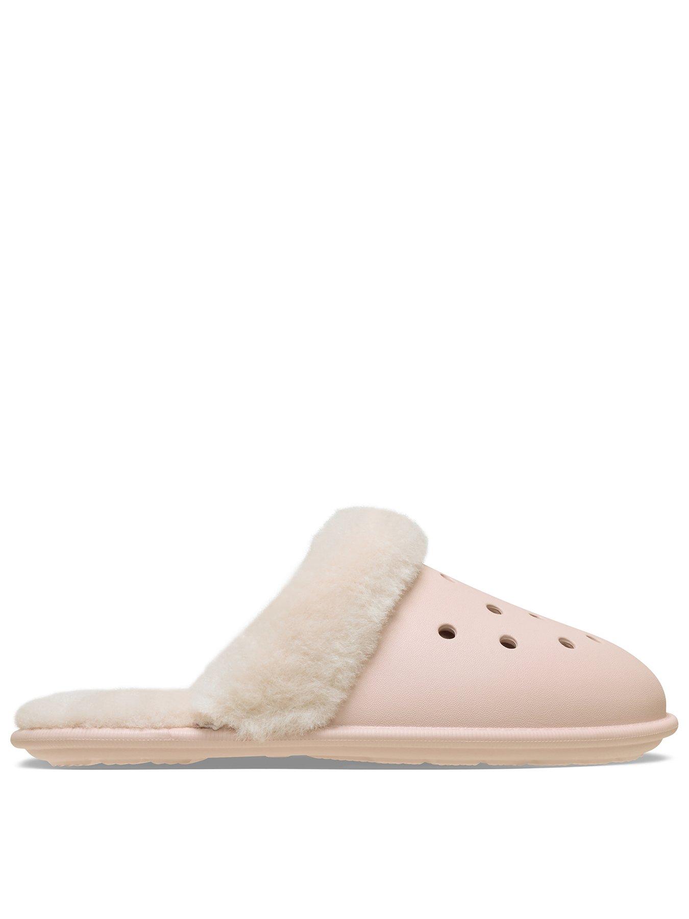 crocs-classic-fuzz-scuff-quartz-pinkfront