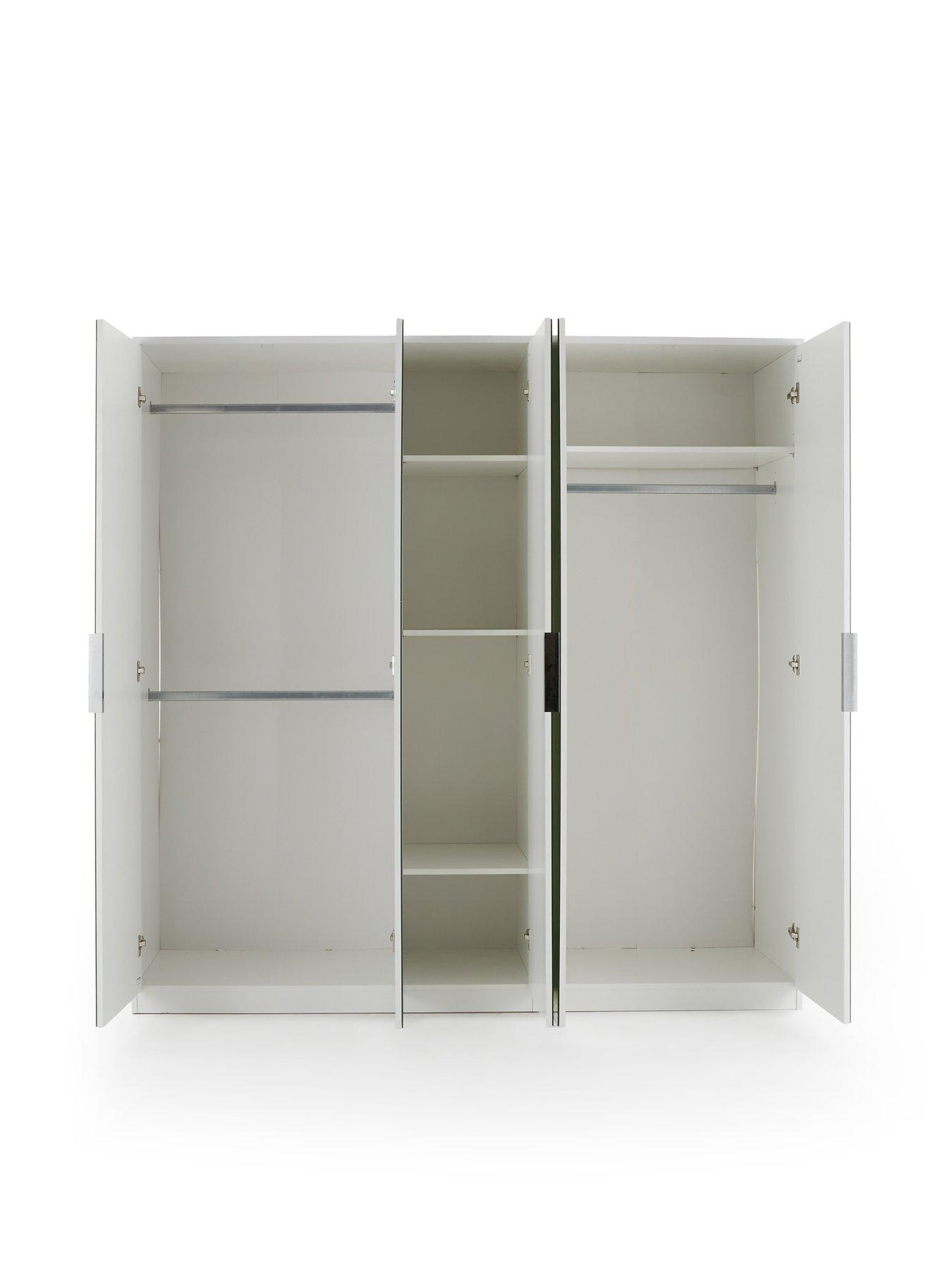 the-very-collection-palmanbsp5-door-mirrorednbspwardrobe-white-fscreg-certifiedoutfit