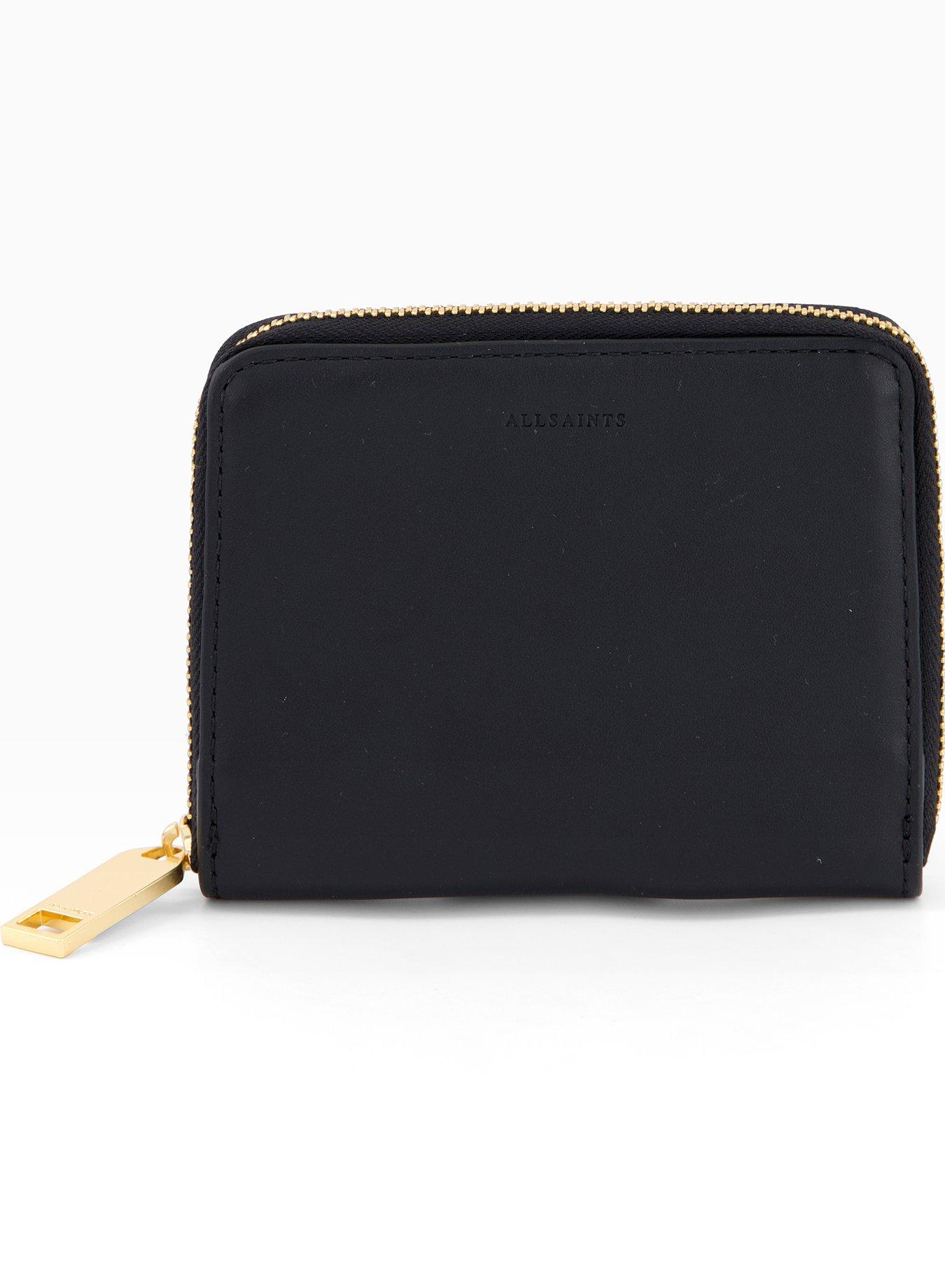 allsaints-lena-hex-zip-wallet-black