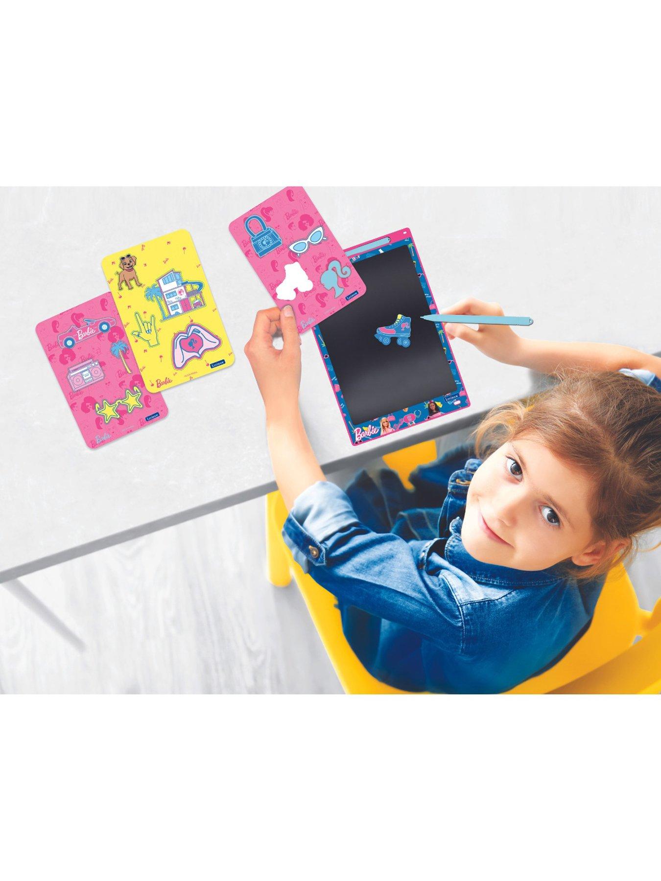 Image 6 of 7 of Barbie Barbie 11'' multicolor E-ink learning drawing Tablet with stencils