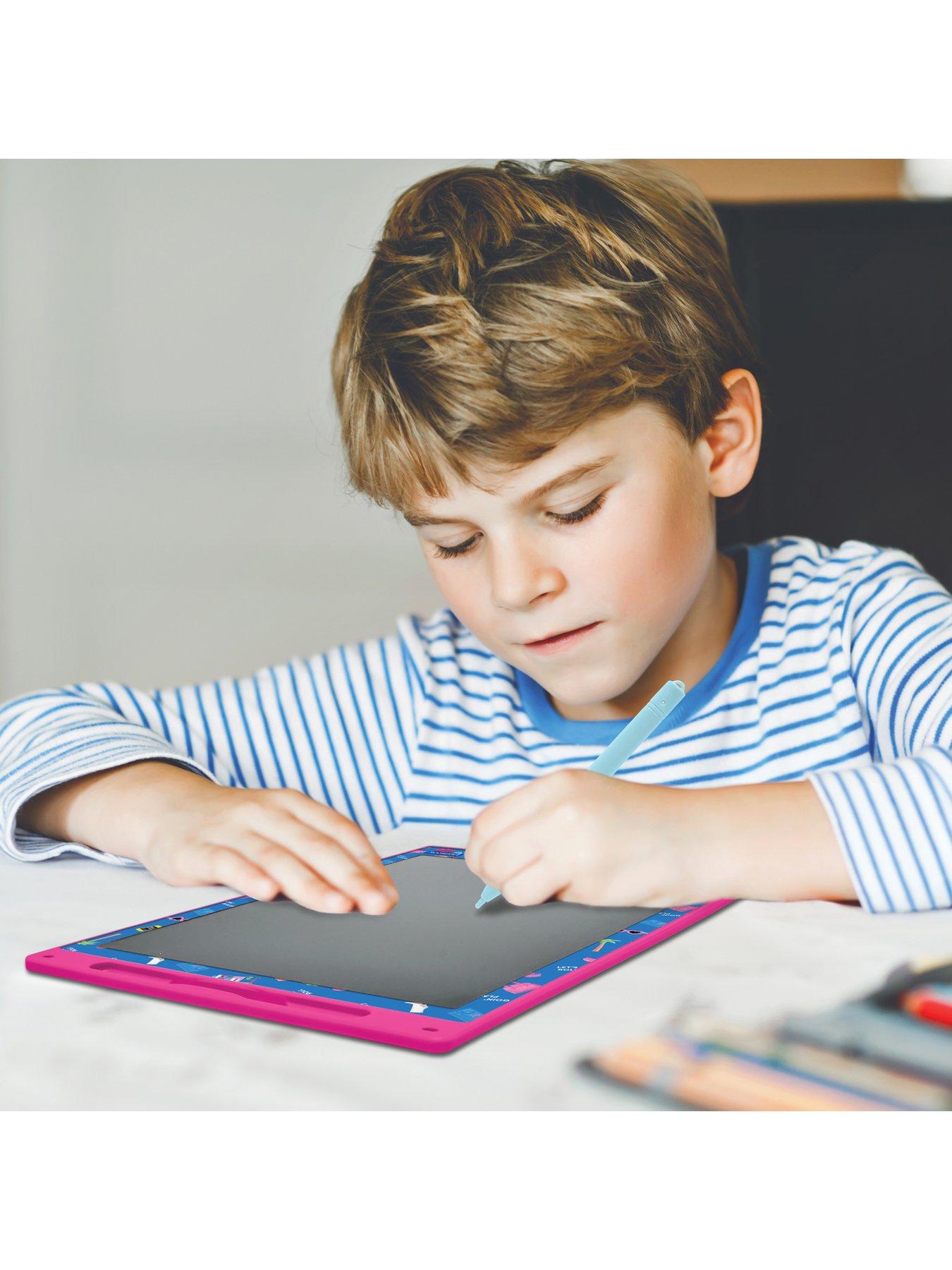 Image 7 of 7 of Barbie Barbie 11'' multicolor E-ink learning drawing Tablet with stencils