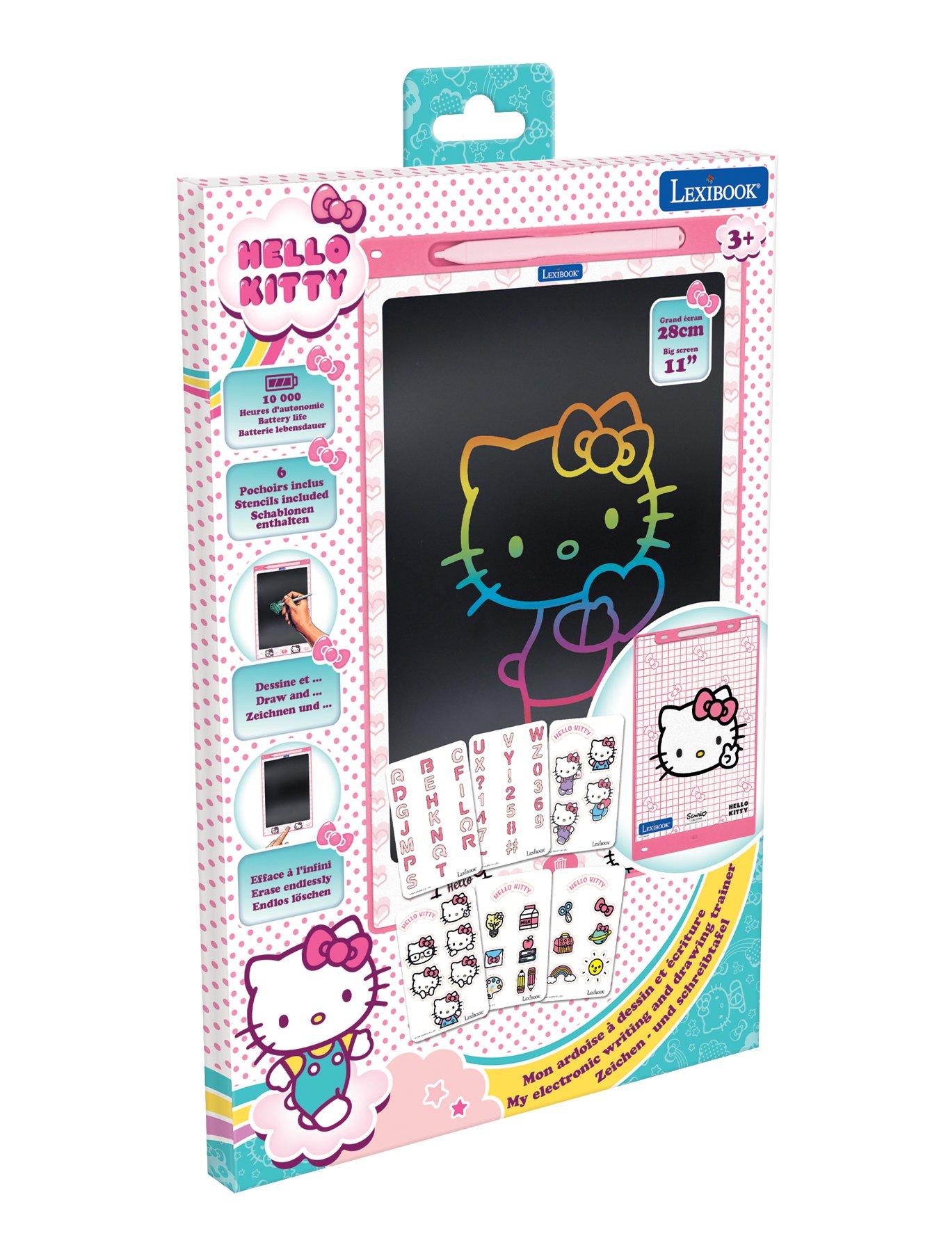 Image 5 of 7 of Hello Kitty Hello Kitty 11'' multicolor learning drawing E-ink tablet with stencils