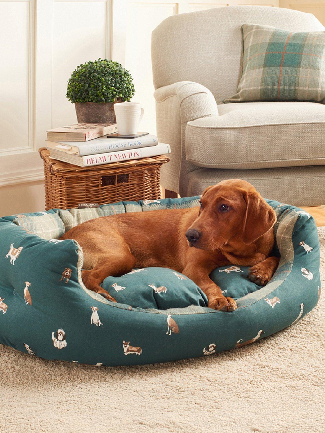Image 1 of 5 of Laura Ashley Park Dogs Deluxe Slumber Bed