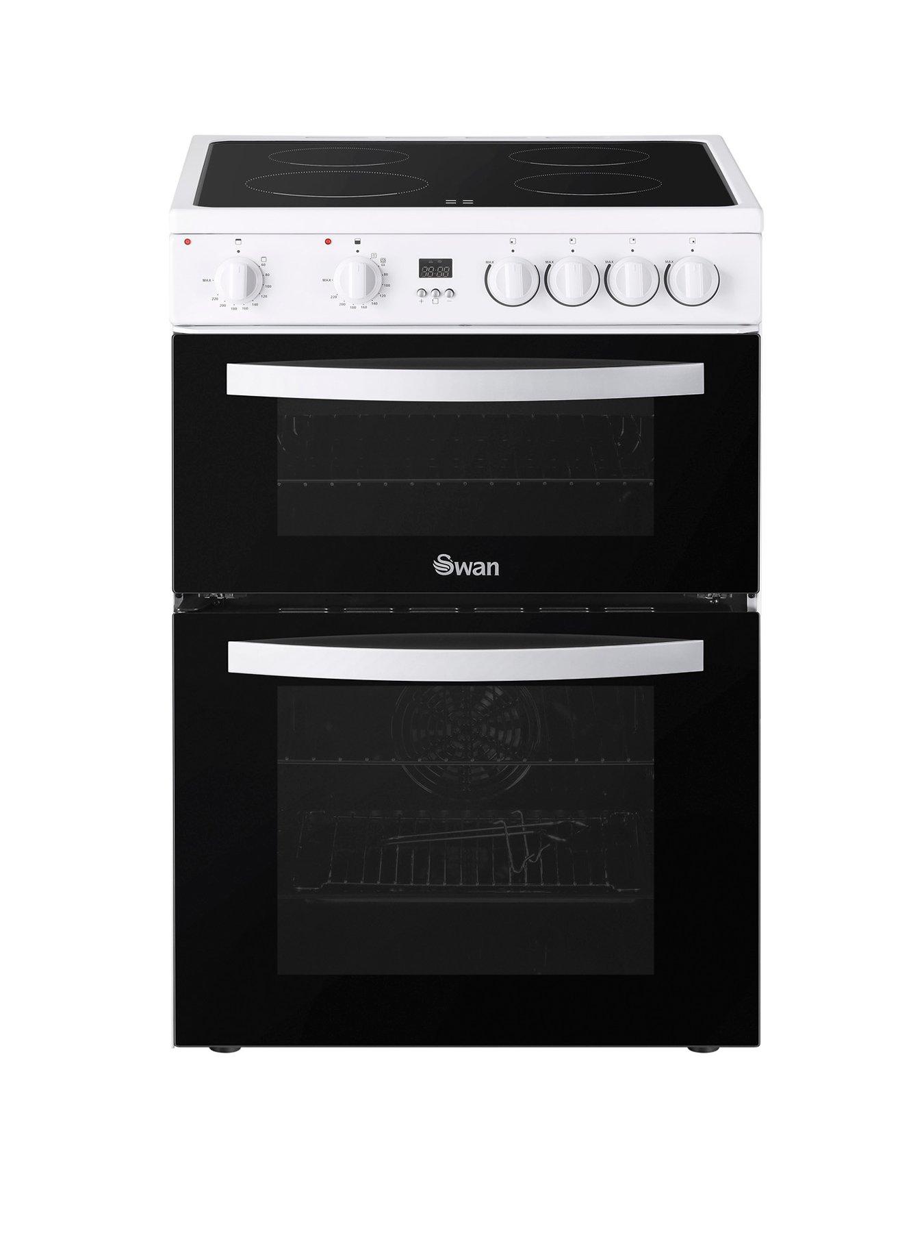 swan-sx16720w-60cm-electric-twin-oven-ceramic-hob-cooker-white