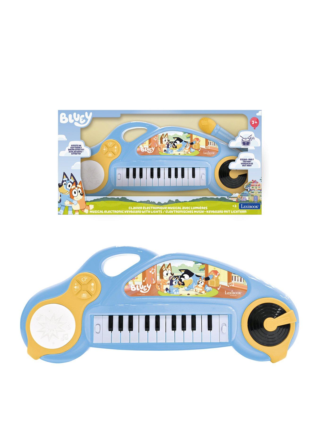 Bluey Bluey Fun Electronic Keyboard with lights