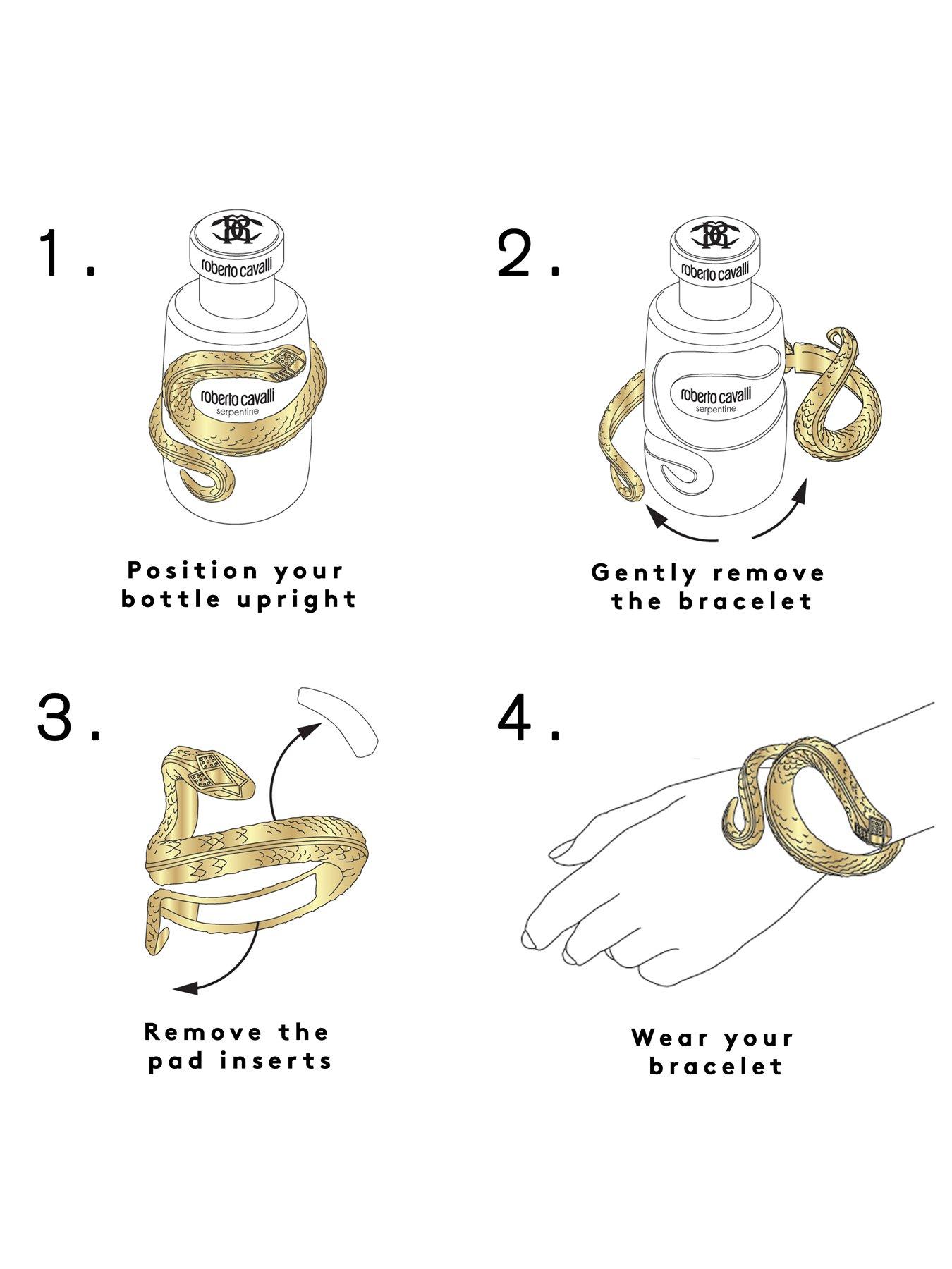 Image 3 of 8 of Roberto Cavalli Serpentine 100ml Parfum with Bracelet