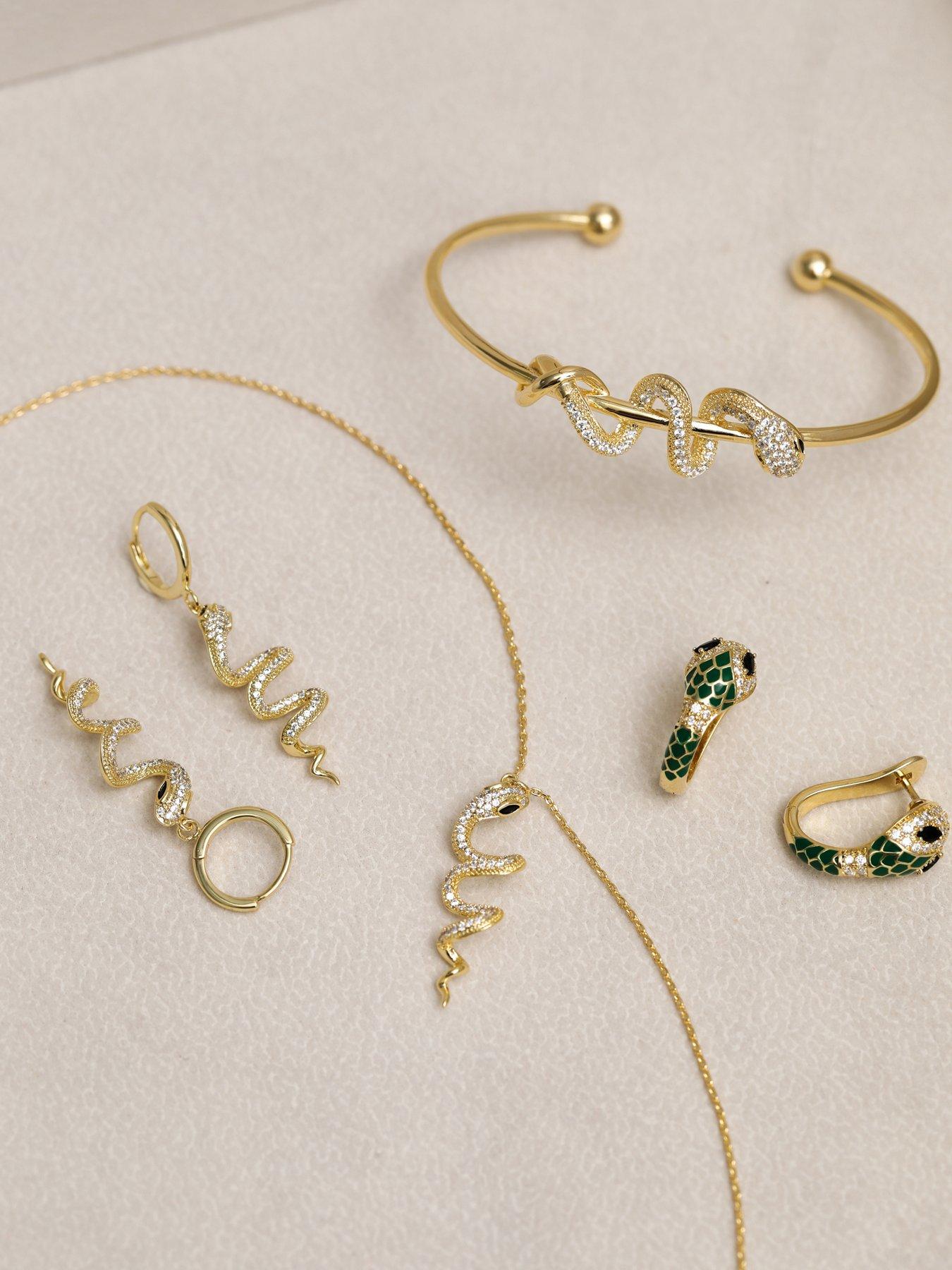 inicio-14k-gold-platednbspand-crystal-snake-bracelet-cuffnbspback