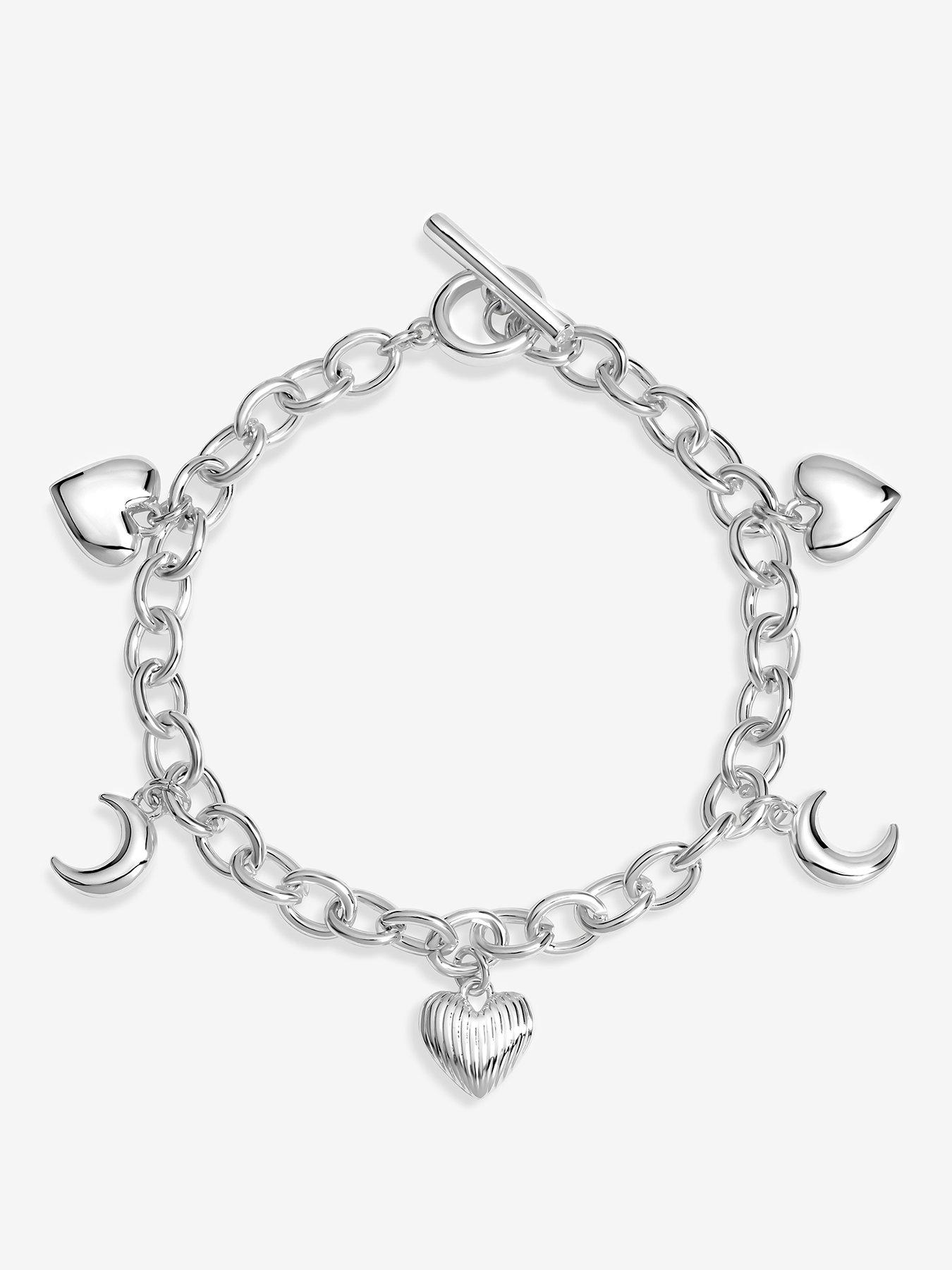 mood-silver-ridged-heart-amp-moon-charm-braceletfront