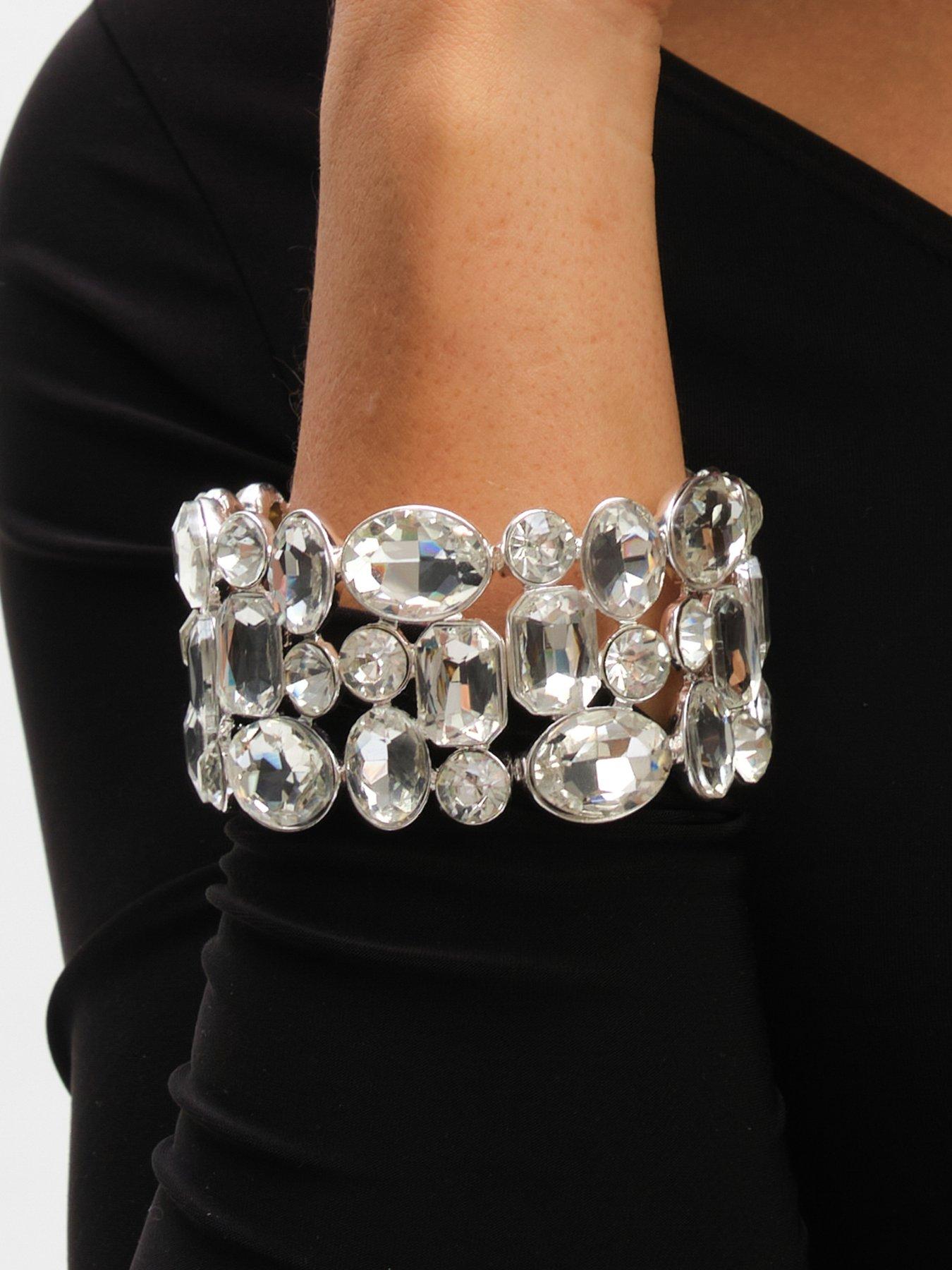 mood-silver-mixed-crystal-chunky-stretch-cuffdetail