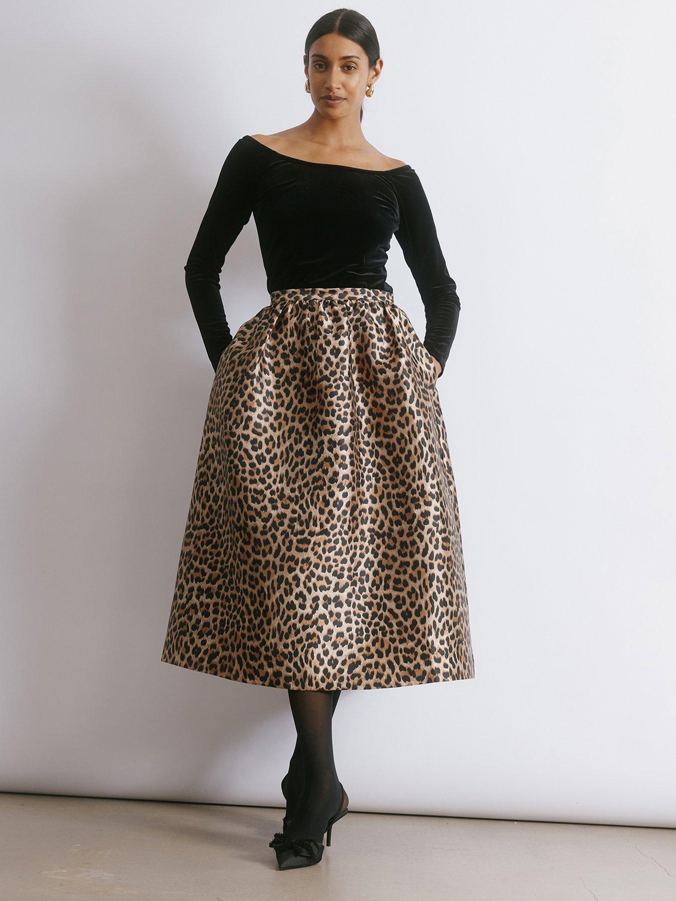 albaray-animal-satin-full-skirtstillFront
