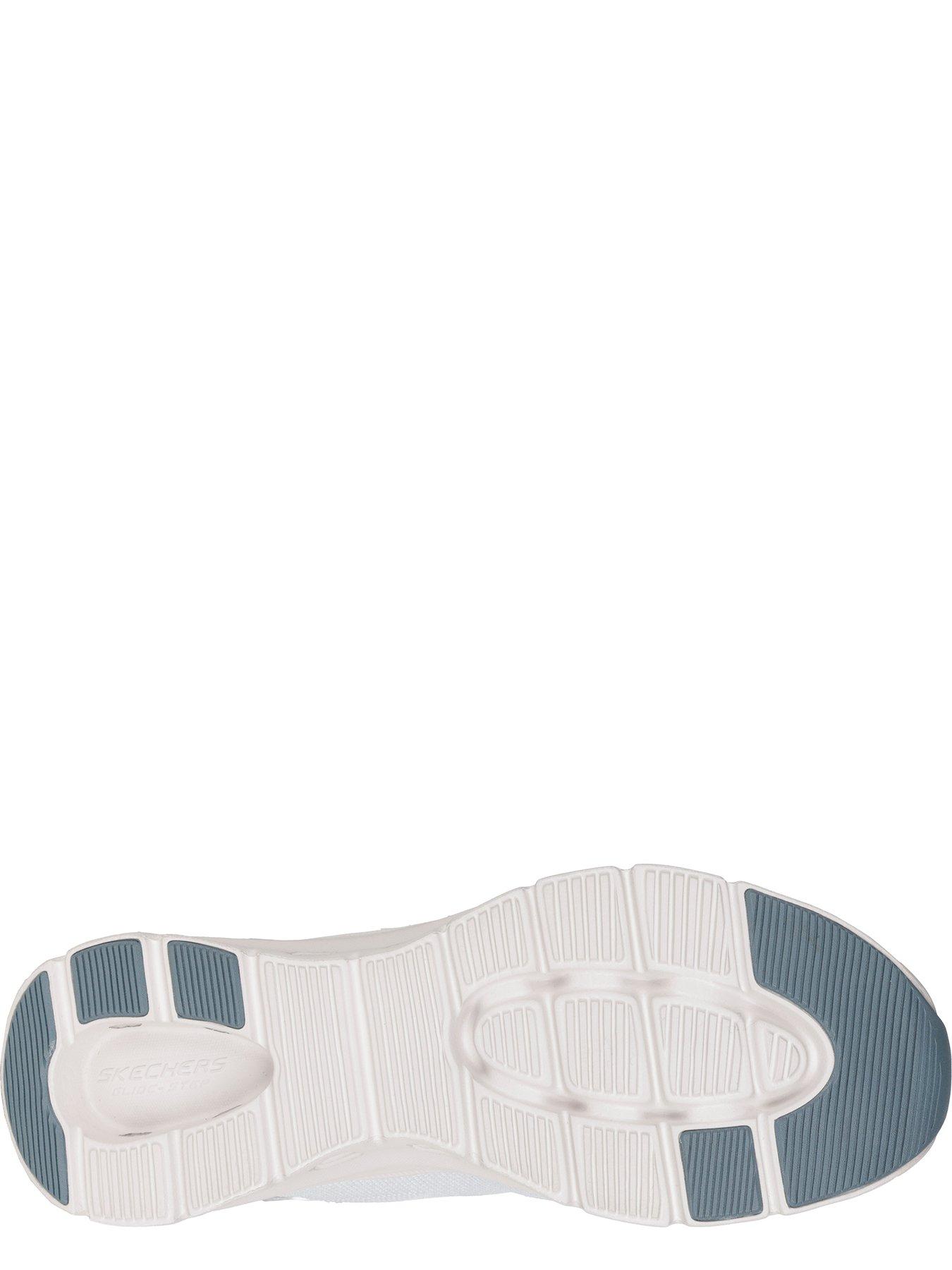 Image 4 of 5 of Skechers Glide-step Pro Pure Motion Bungee Lace Slip-ins Trainer - Blue Mesh