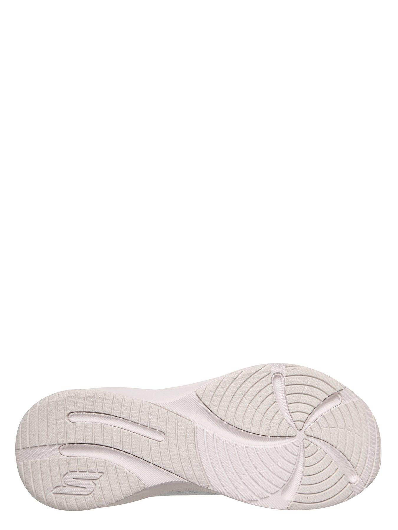 skechers-plush-foam-lace-up-trainer-light-grey-meshdetail