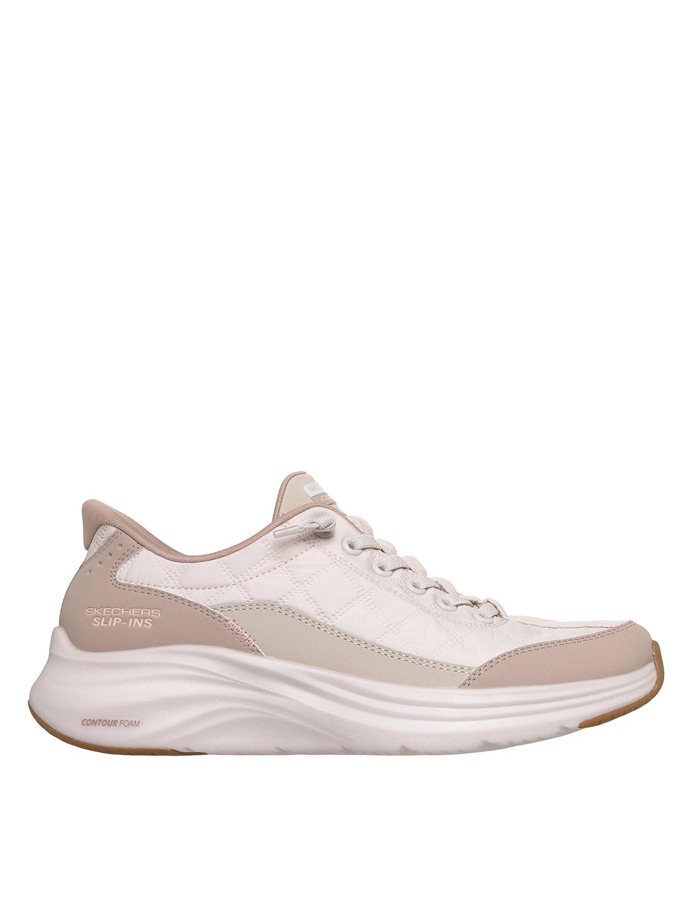 skechers-contour-foam-cozy-fit-bungee-lace-slip-in-trainer-natural-mesh