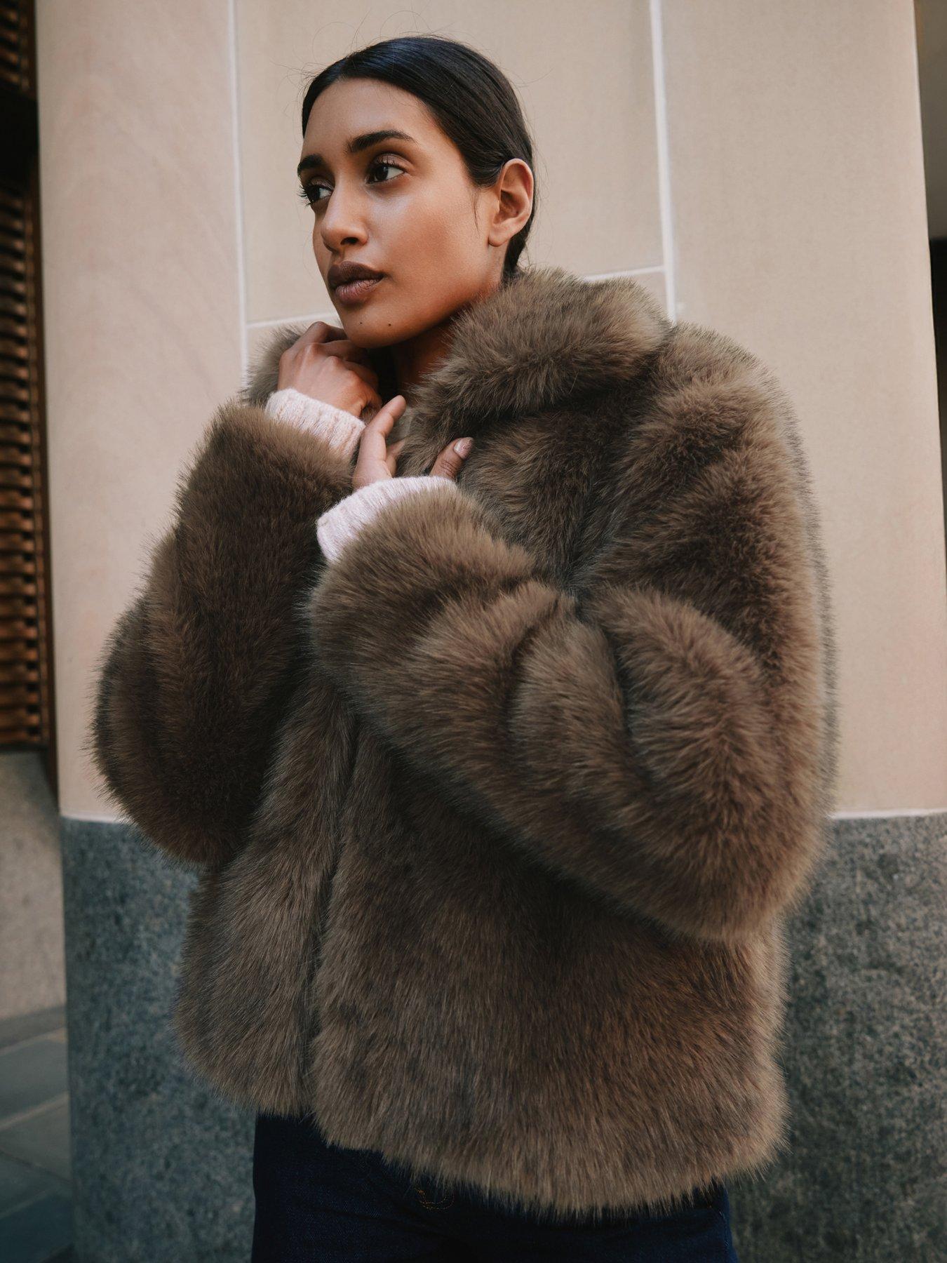 Albaray Chocolate Fur Jacket