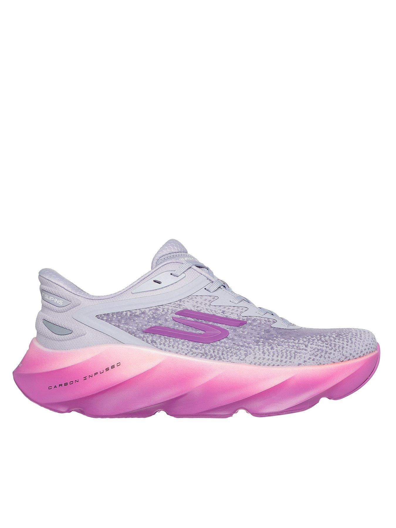 Skechers Skx Aero Burst Slip-in Arch Fit Running Trainer - Lilac