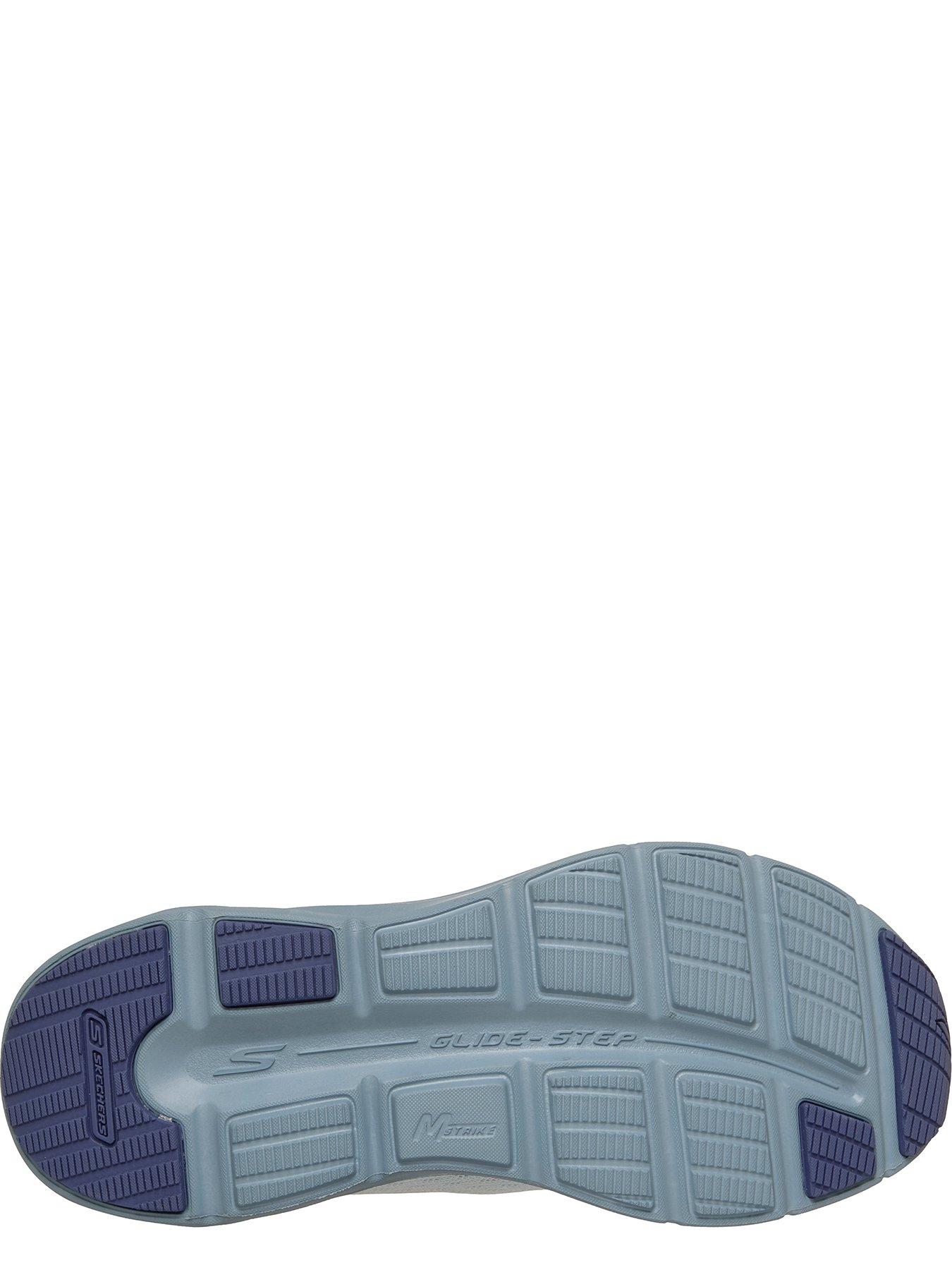 skechers-glide-step-vortex-avalin-mesh-bungee-lace-trainer-blue-textiledetail