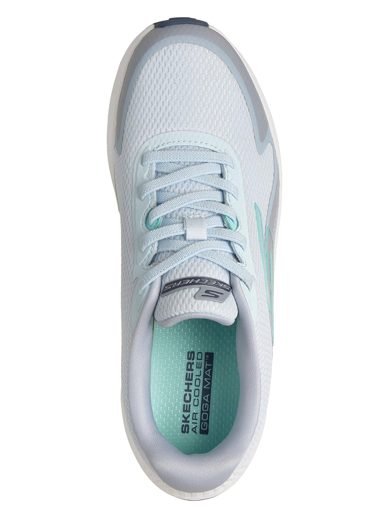 Image 3 of 5 of Skechers Go Run Consistent 2/0 Mesh Bungee Lace Trainer - Blue
