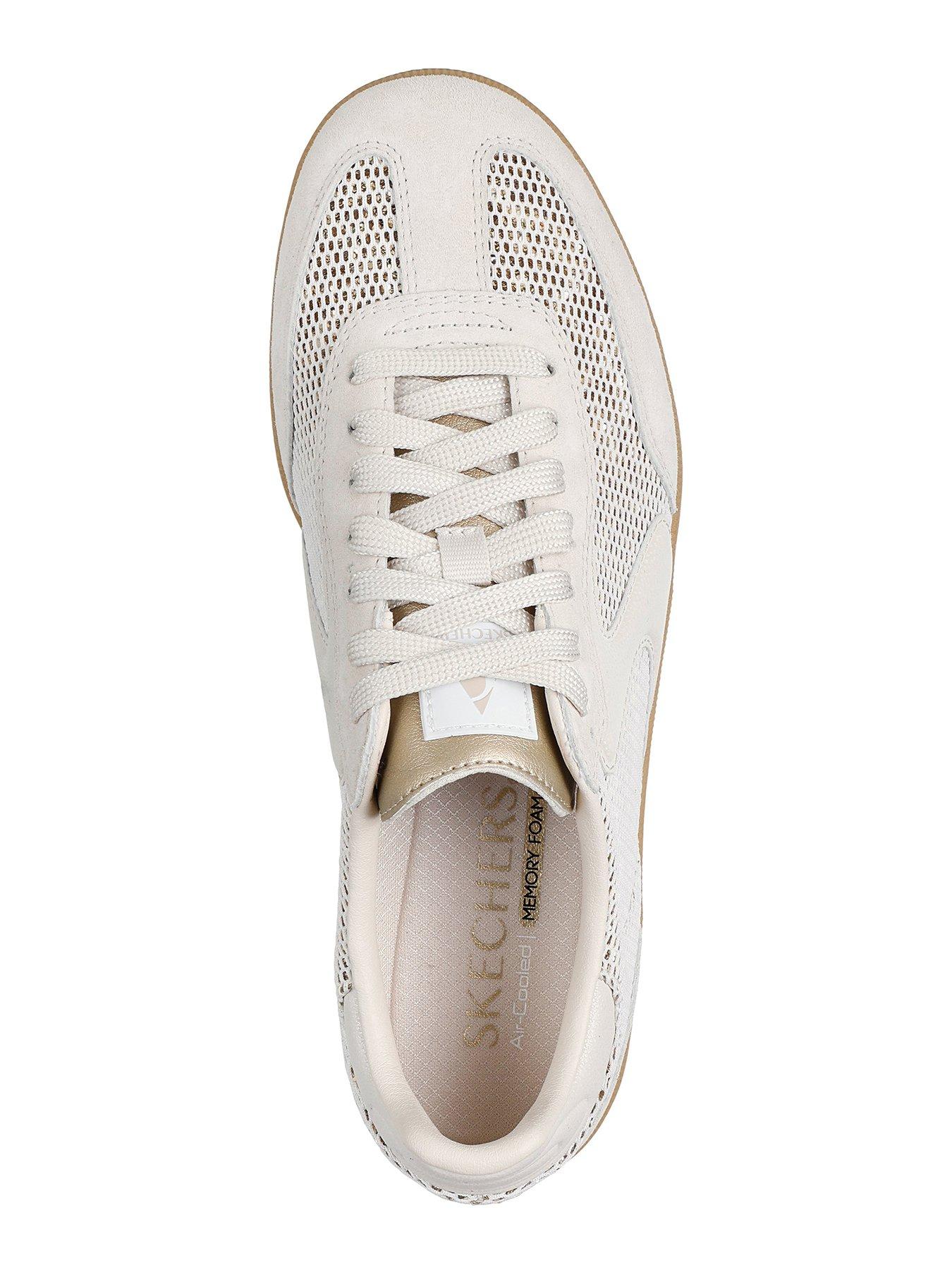 Image 3 of 5 of Skechers Hotshot Meshing Well Netted Trainer - Natural Mesh