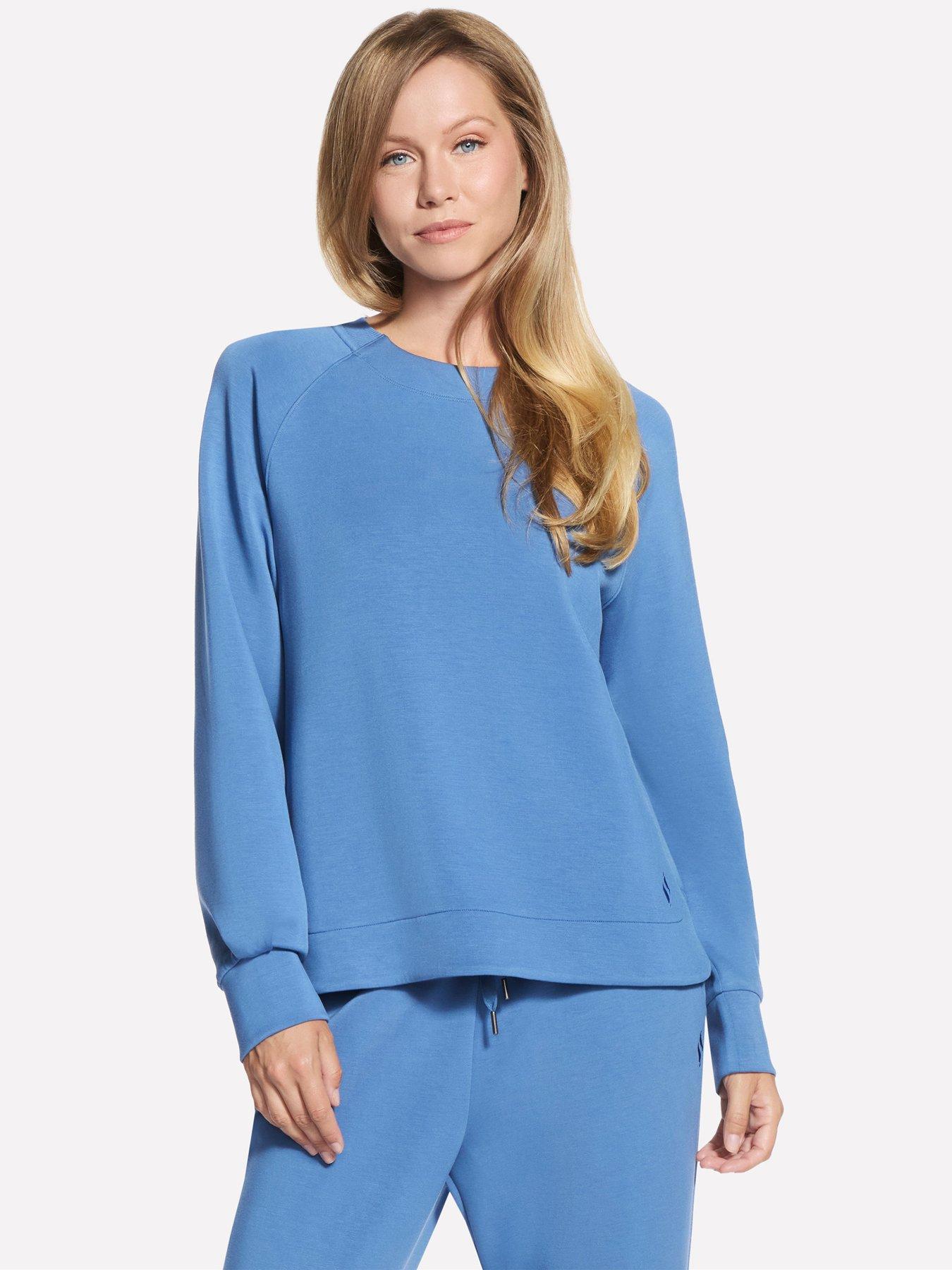 Skechers Skechluxe Elevate Crewneck Sweatshirt - Blue
