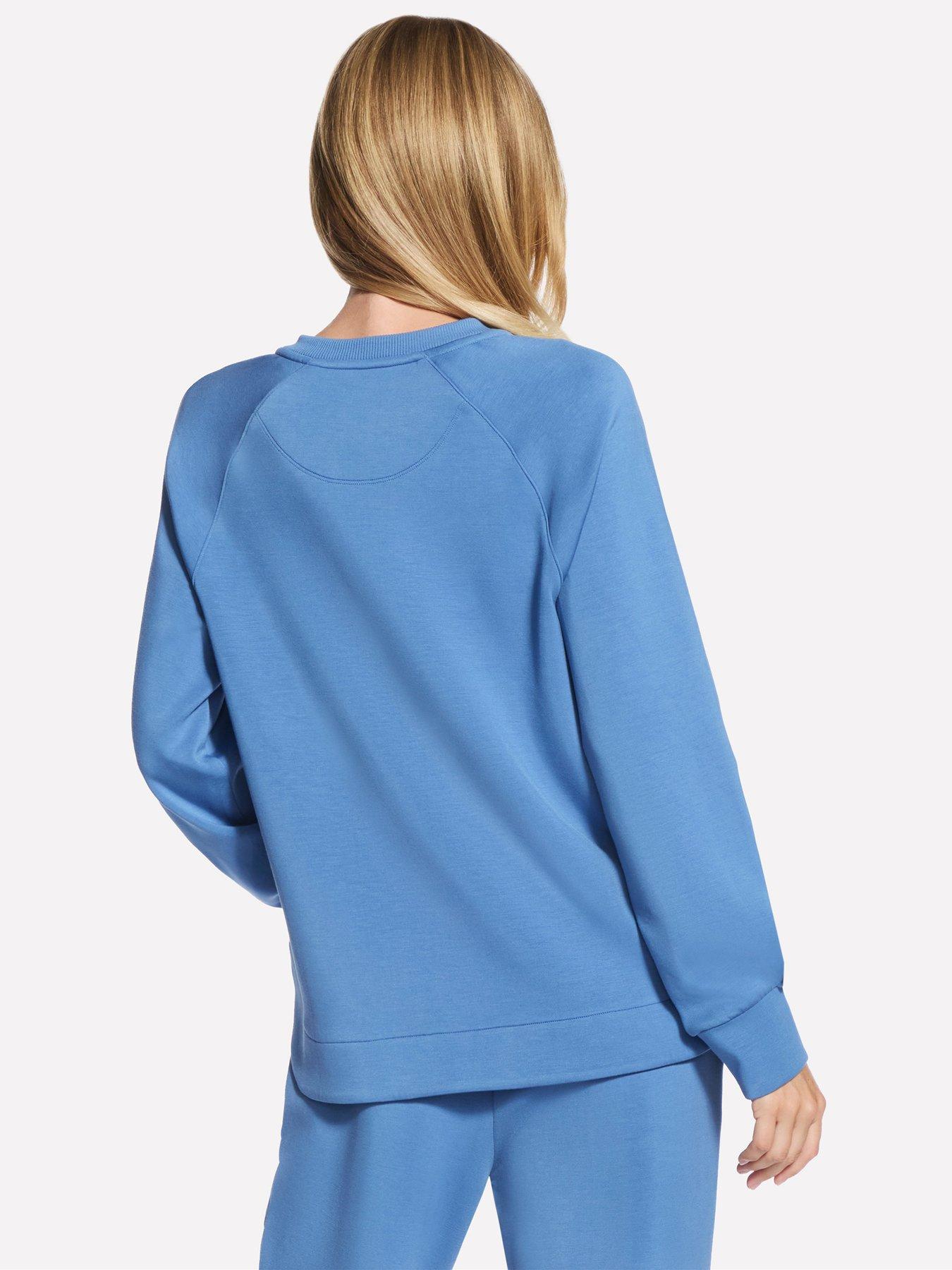 skechers-skechluxe-elevate-crewneck-sweatshirt-bluestillFront