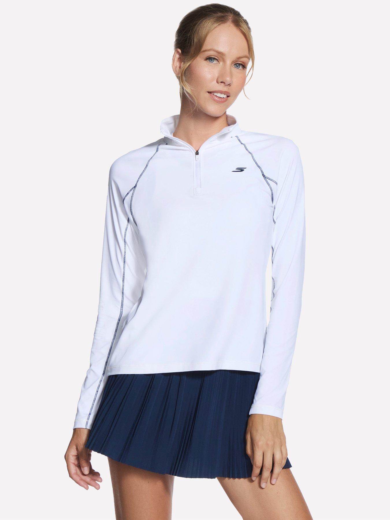 skechers-stride-performance-14-zip-jacket-whitefront