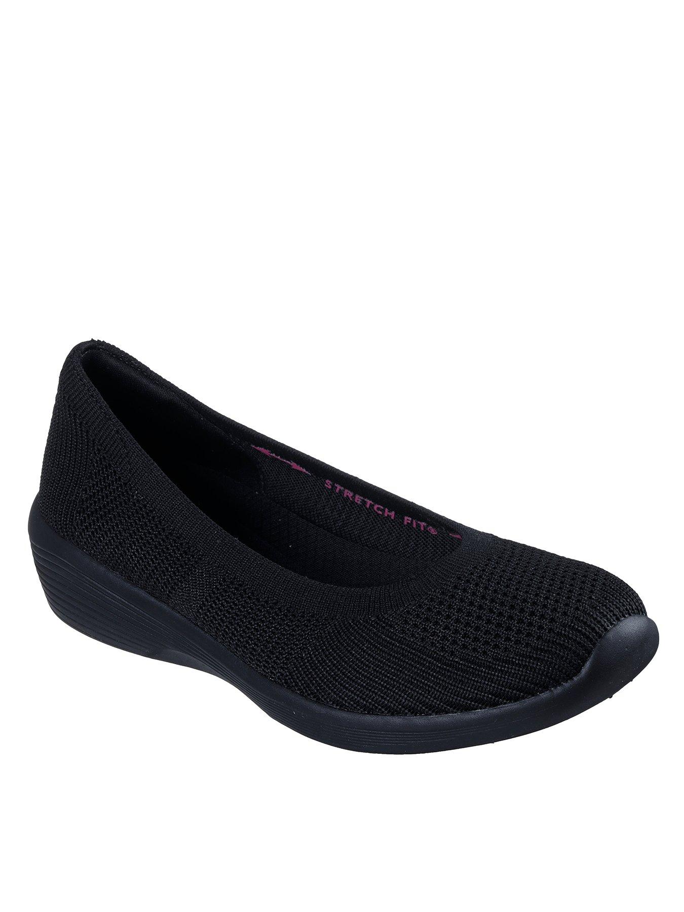 skechers-arya-fancy-you-trainer-black-knitstillFront