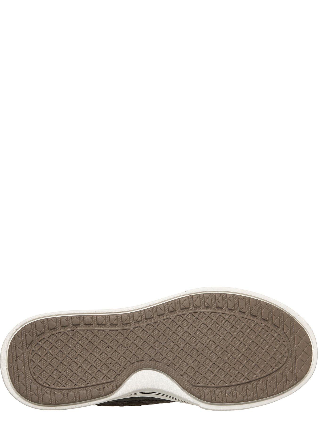 Image 4 of 5 of Skechers Arch Fit Arcade Cuddle Steps Slip-ins Trainer - Black Nylon