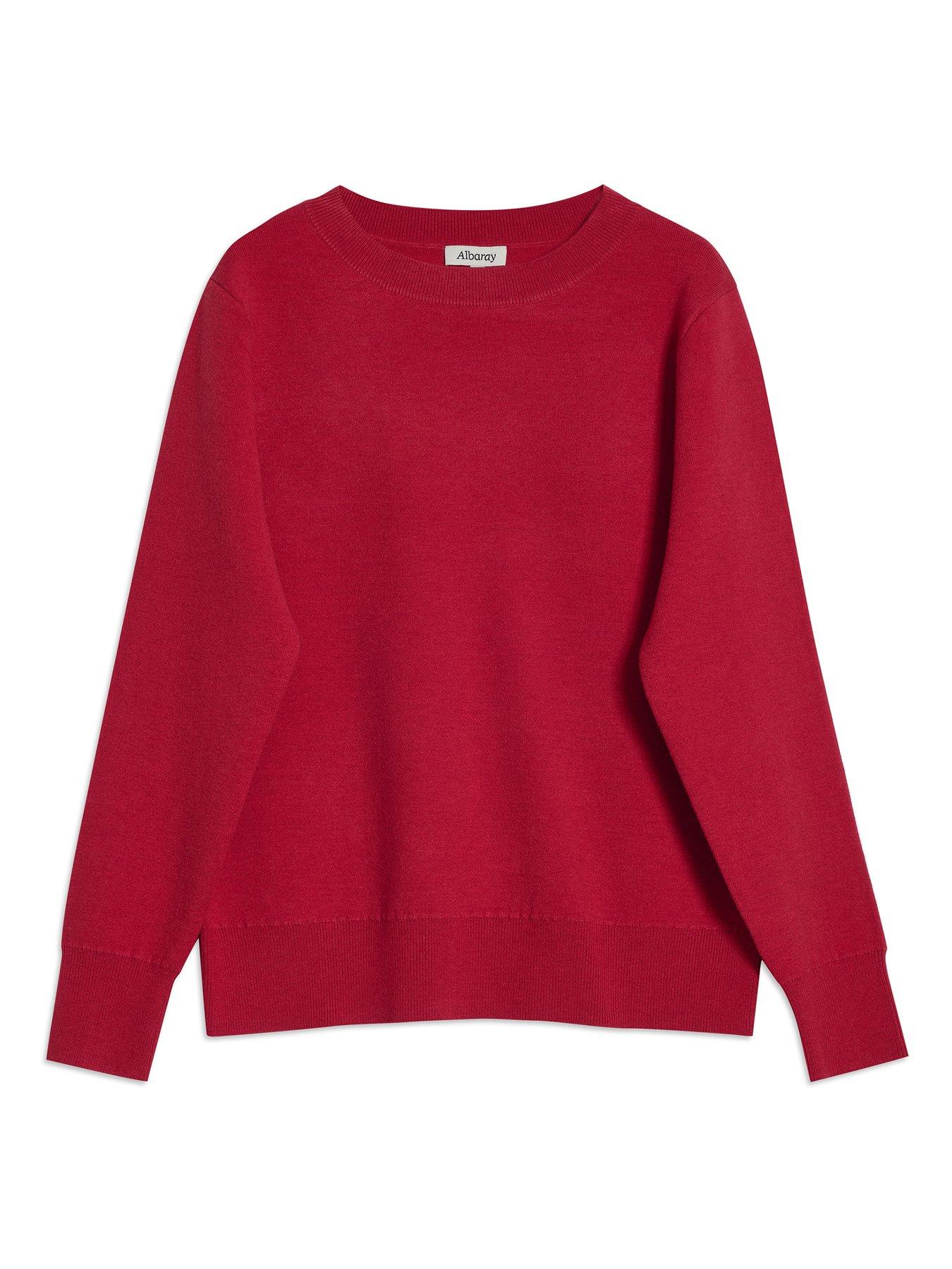 albaray-knitted-sweatshirt-reddetail