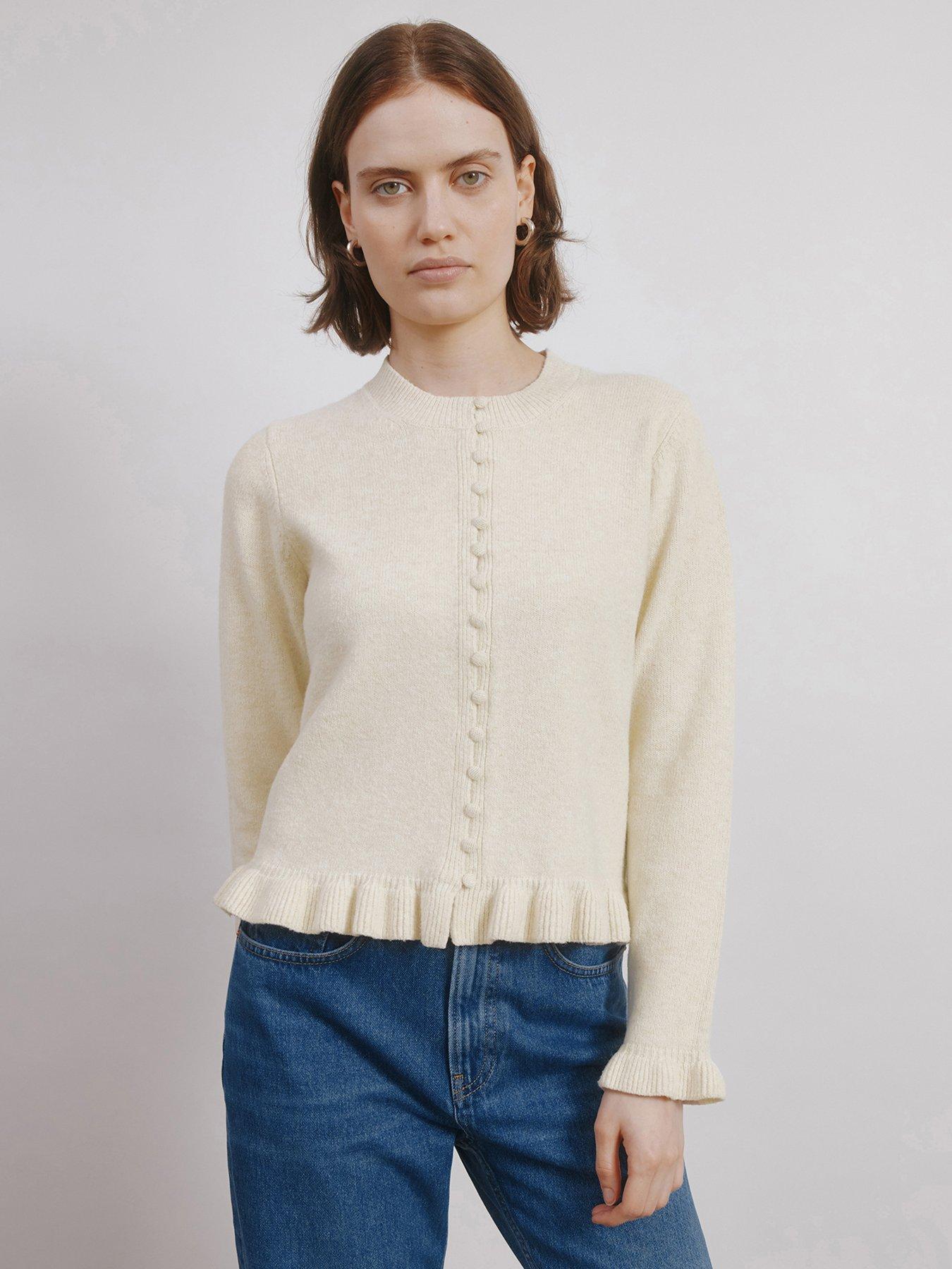 Albaray Frill Multi Button Cardigan